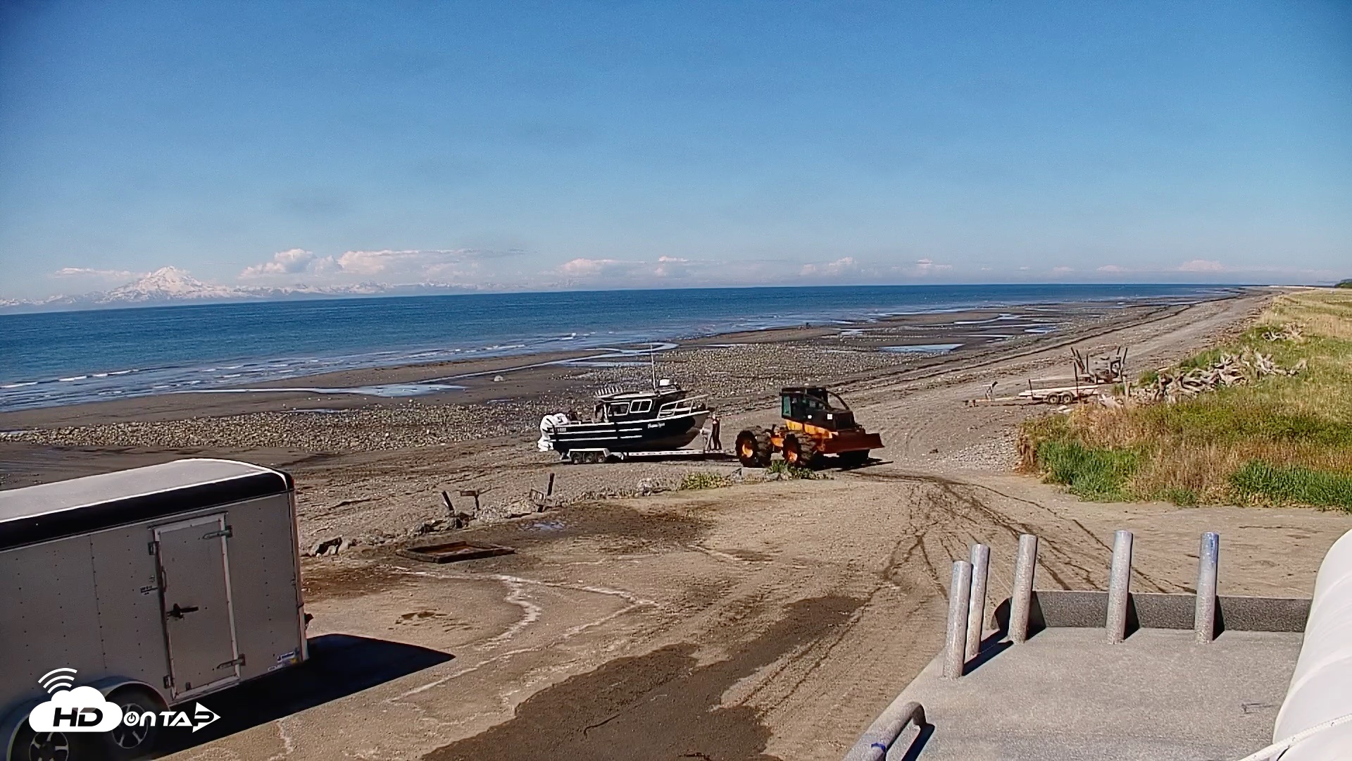 Snapshot of Cook Inlet Alaska Bear Viewing Live Cam taken Jun 10, 2026, 3:43pm AKDT