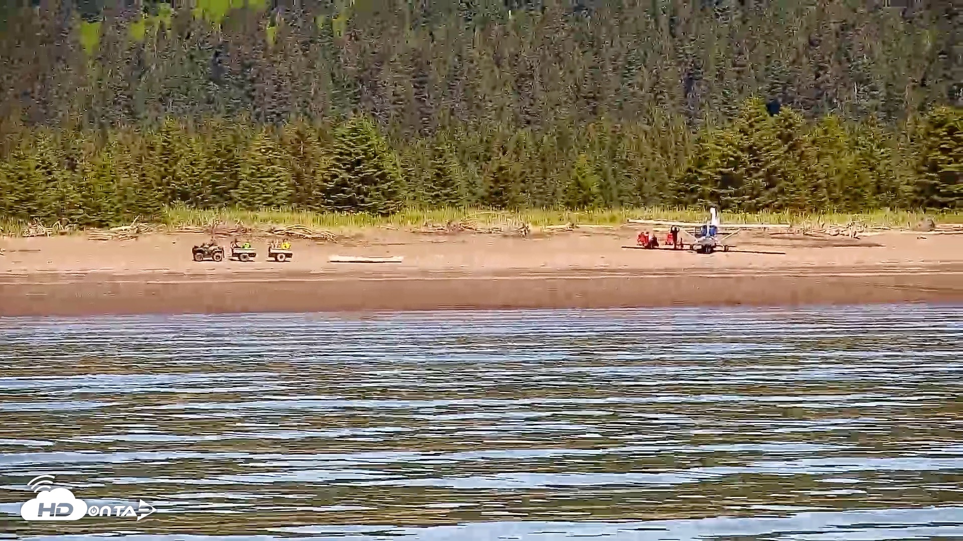 Snapshot of Cook Inlet Alaska Bear Viewing Live Cam taken Jul 7, 2026, 12:34pm AKDT