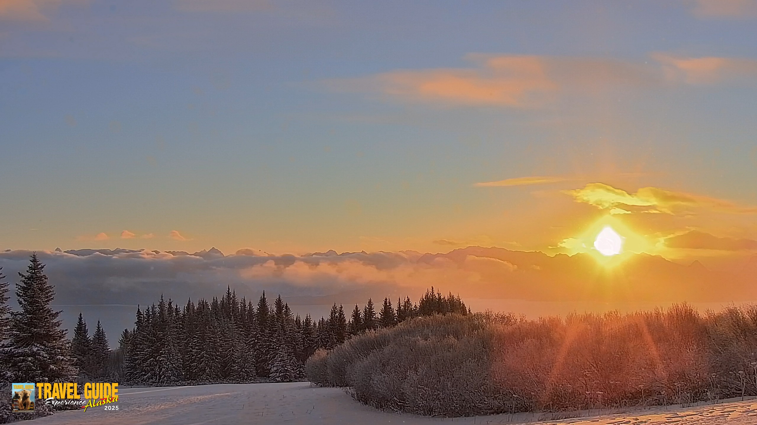 Snapshot of Inspiration Ridge - Homer Alaska Live Webcam taken Jan 14, 2026, 10:21am AKST
