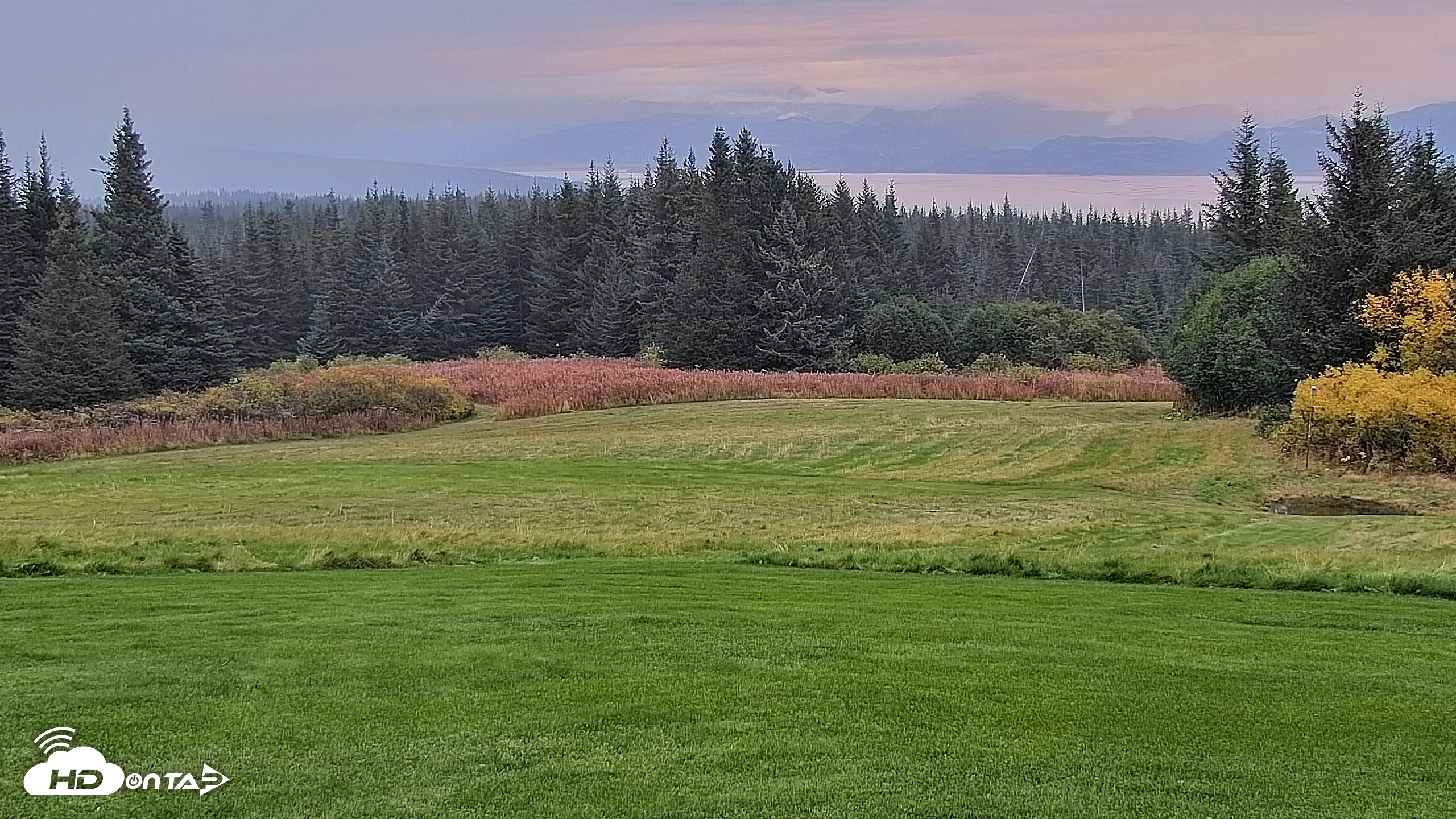 Snapshot of Inspiration Ridge - Homer Alaska Live Webcam taken Sep 25, 2025, 7:22pm AKDT