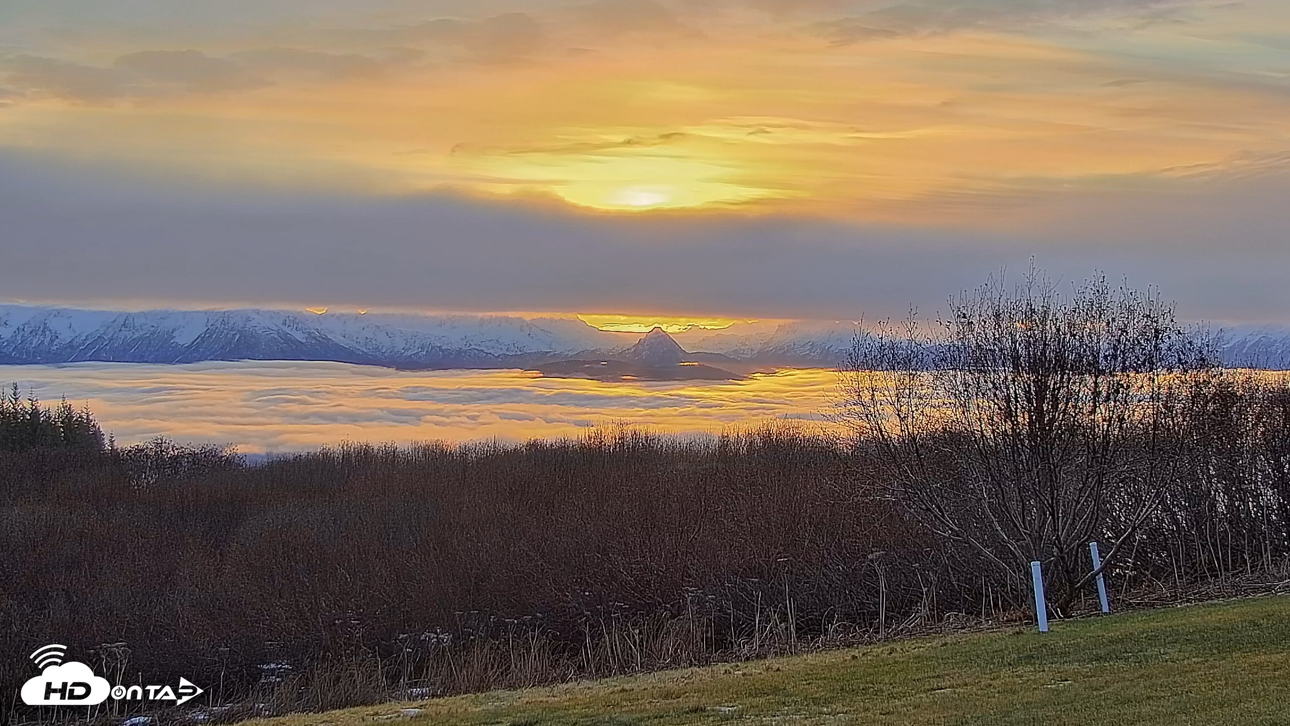 Snapshot of Inspiration Ridge - Homer Alaska Live Webcam taken Dec 4, 2025, 10:28am AKST
