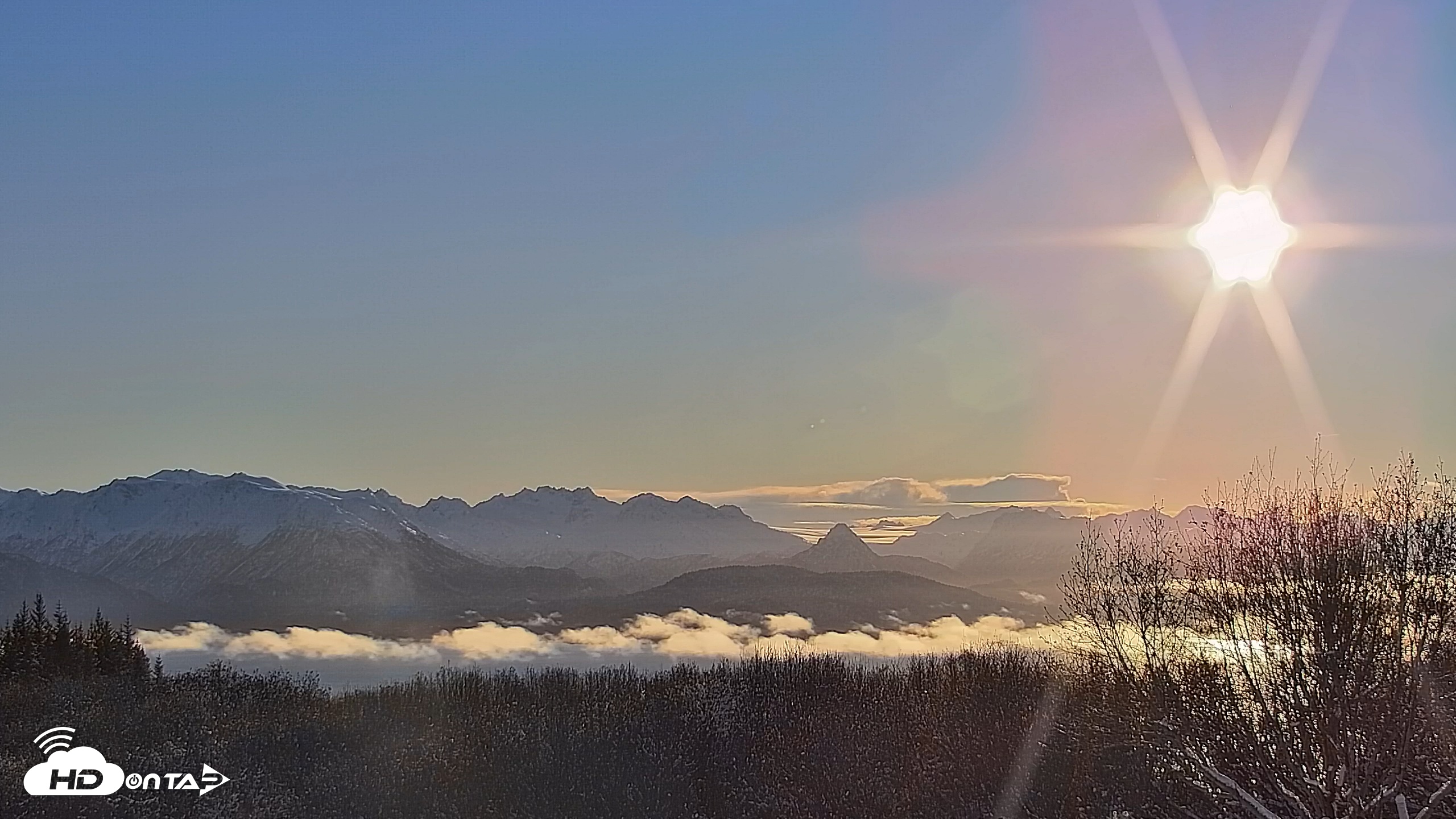 Snapshot of Inspiration Ridge - Homer Alaska Live Webcam taken Nov 23, 2025, 11:03am AKST