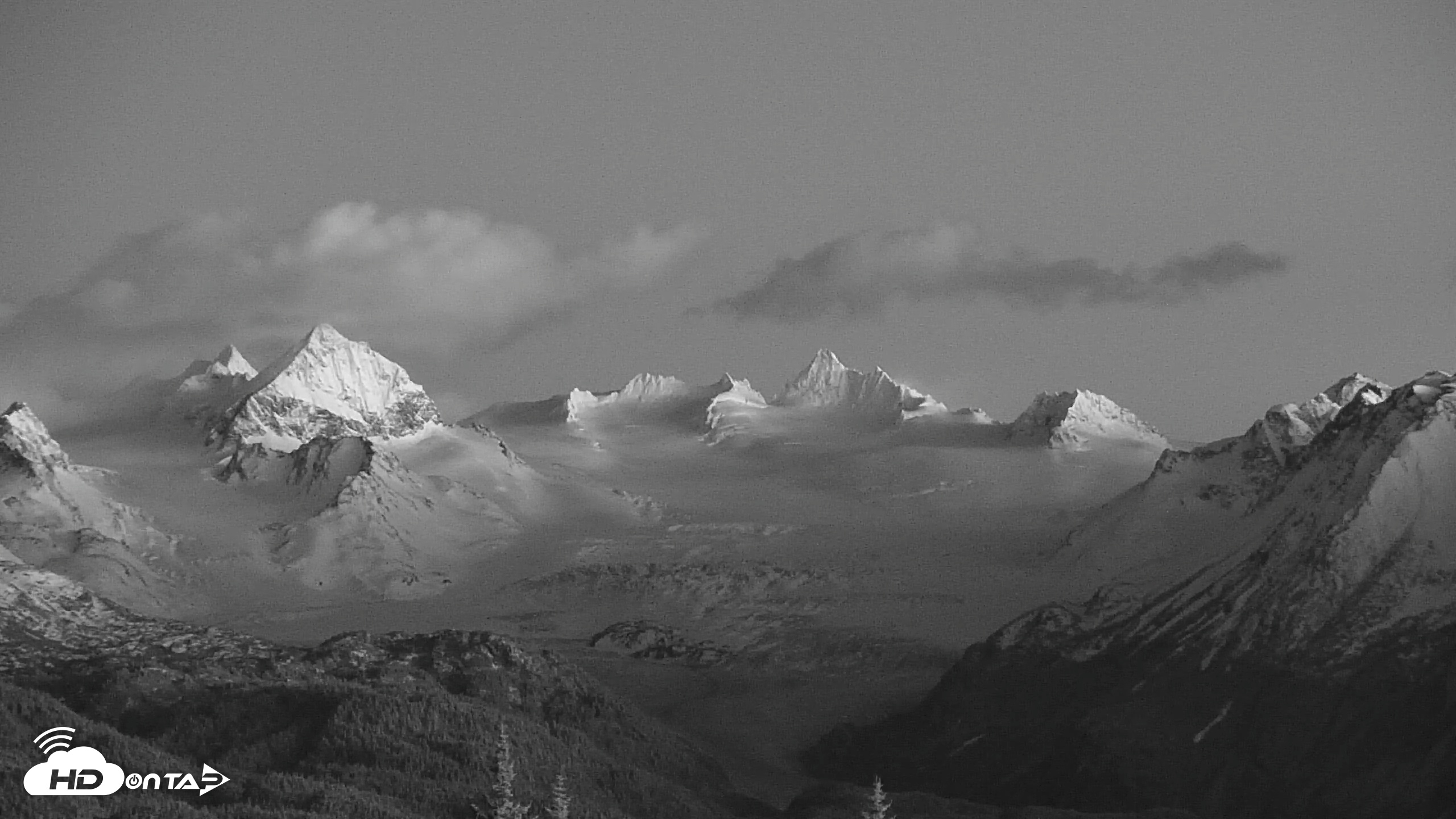 Snapshot of Inspiration Ridge - Homer Alaska Live Webcam taken Dec 12, 2025, 5:18pm AKST