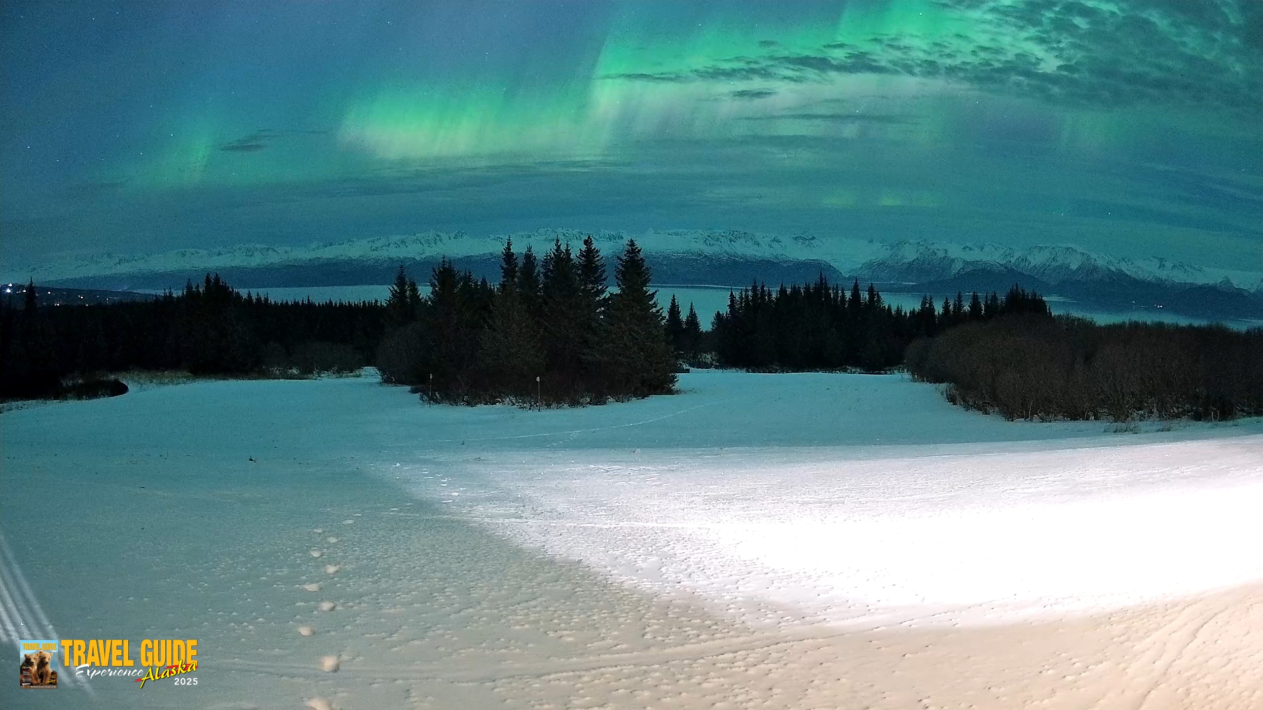 Snapshot of Inspiration Ridge - Homer Alaska Live Webcam taken Jan 20, 2026, 2:20am AKST