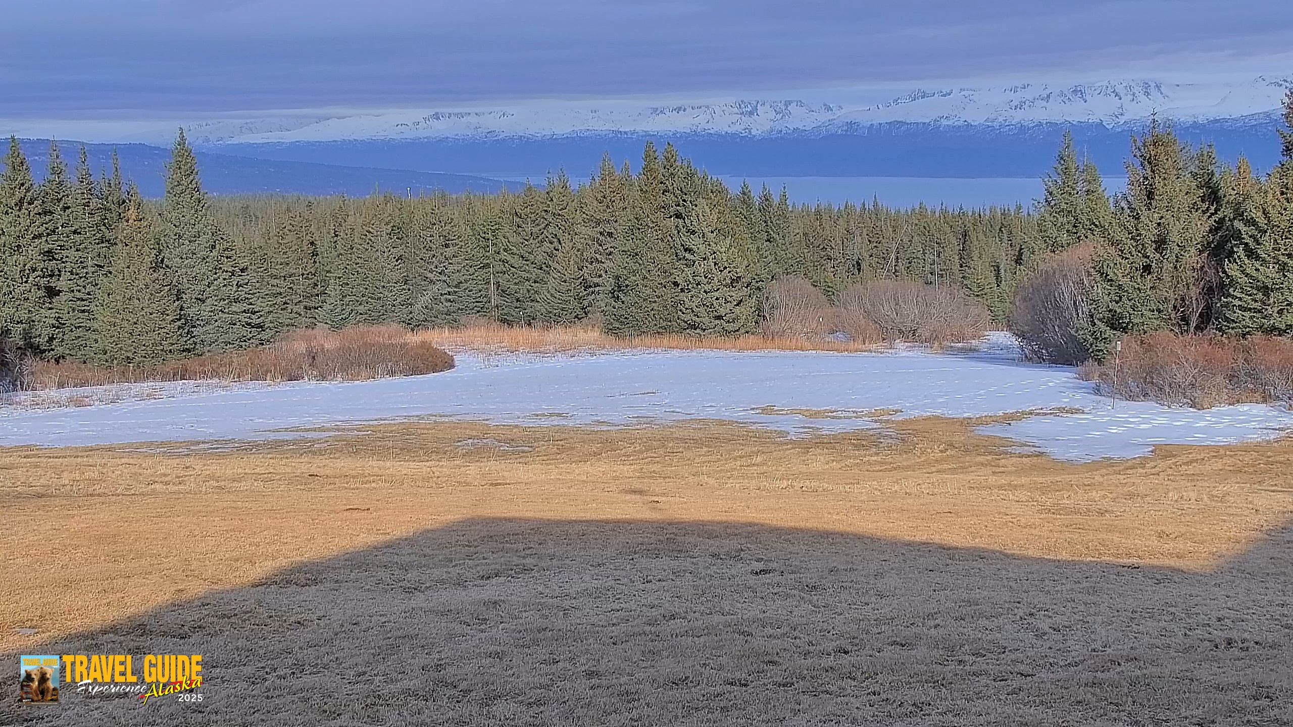Snapshot of Inspiration Ridge - Homer Alaska Live Webcam taken Apr 15, 2026, 6:28pm AKDT