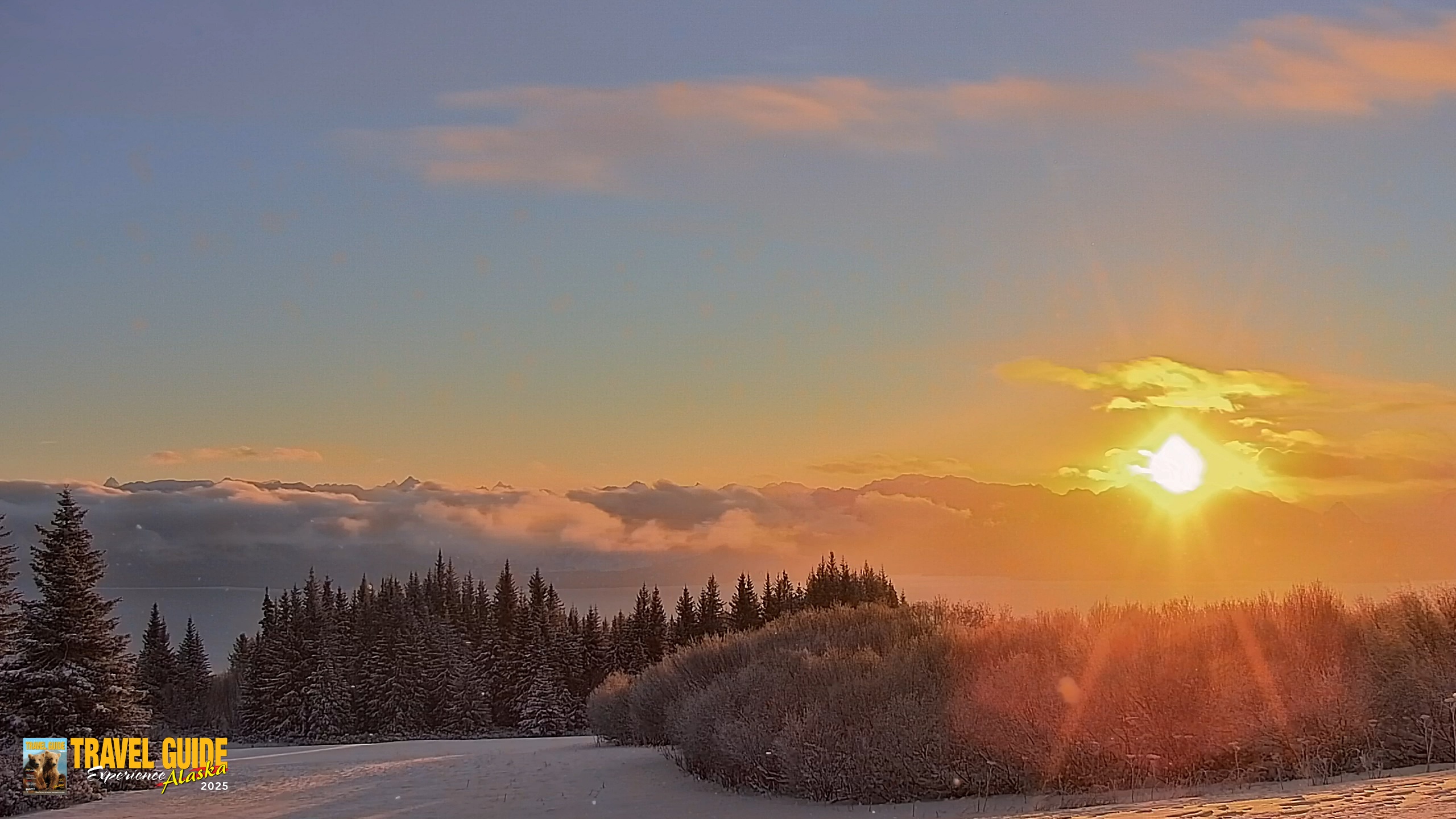 Snapshot of Inspiration Ridge - Homer Alaska Live Webcam taken Jan 14, 2026, 10:23am AKST