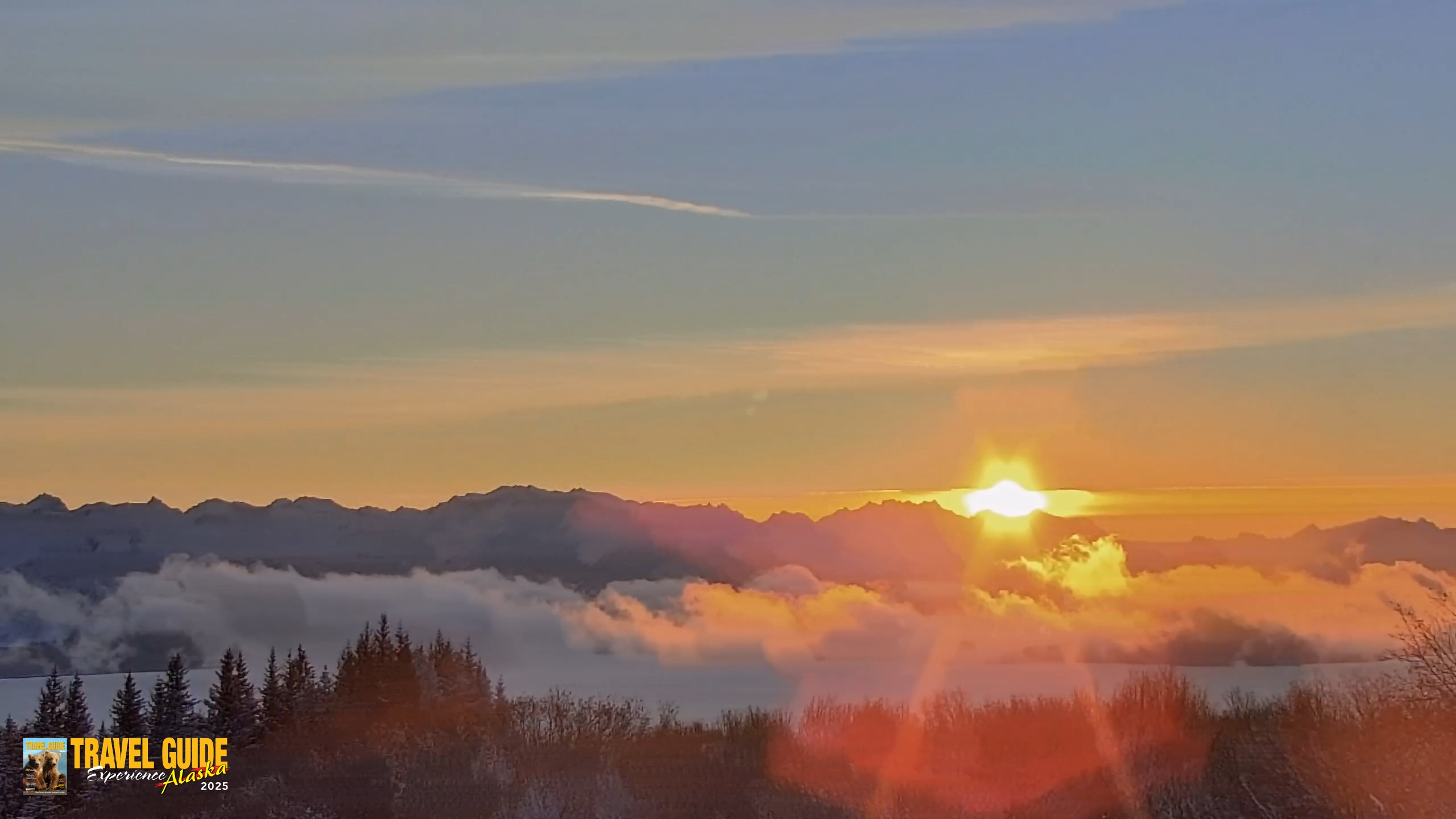Snapshot of Inspiration Ridge - Homer Alaska Live Webcam taken Jan 8, 2026, 2:24pm AKST