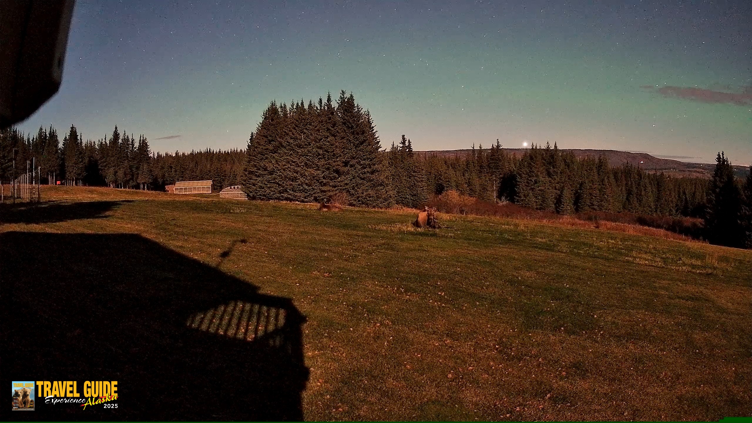 Snapshot of Inspiration Ridge - Homer Alaska Live Webcam taken Oct 21, 2026, 10:36pm AKDT