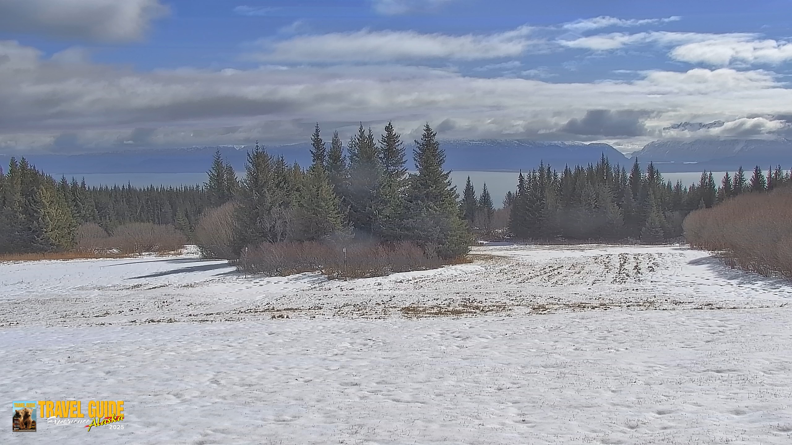 Snapshot of Inspiration Ridge - Homer Alaska Live Webcam taken Apr 18, 2026, 12:14pm AKDT