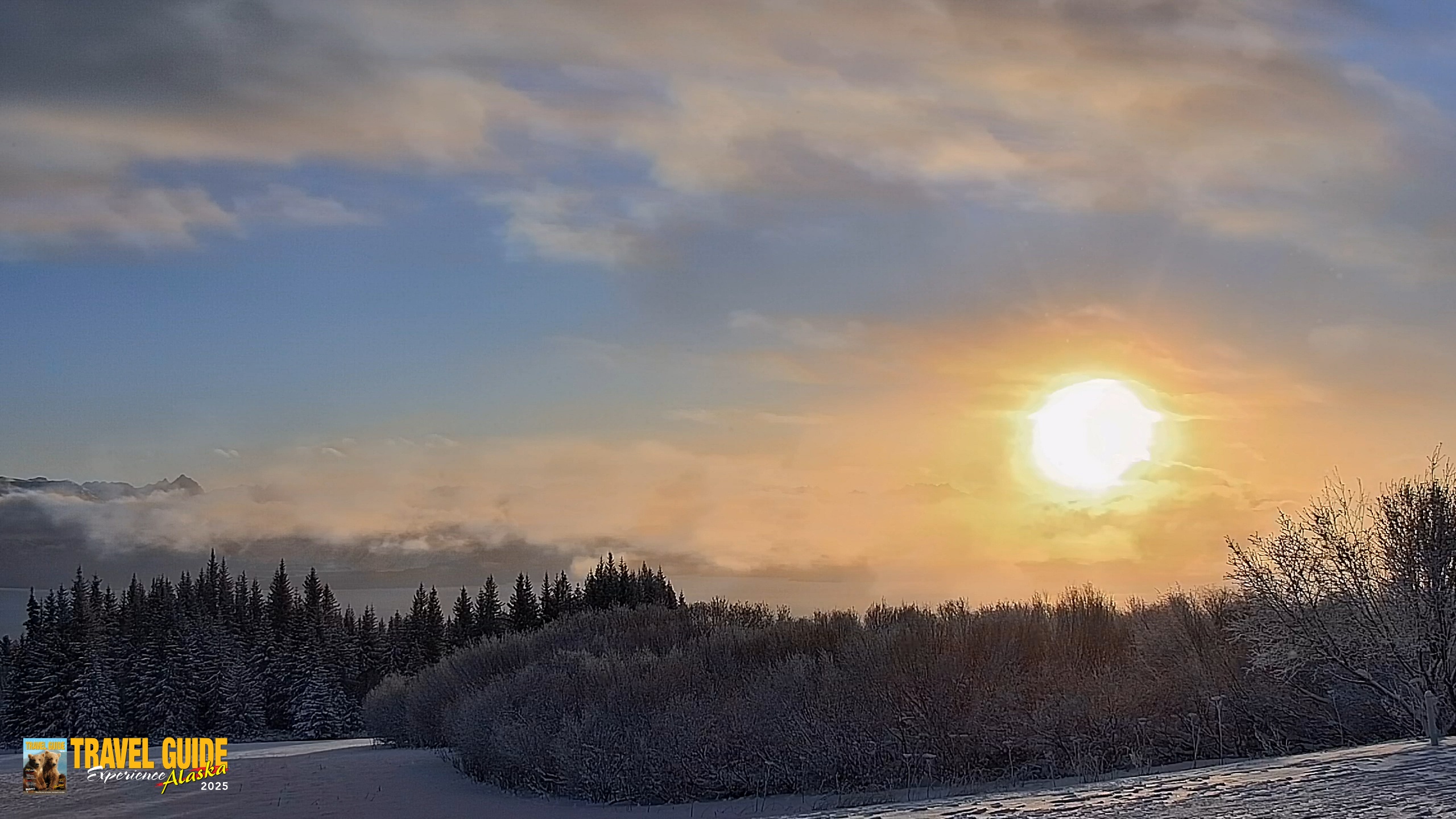 Snapshot of Inspiration Ridge - Homer Alaska Live Webcam taken Jan 14, 2026, 10:46am AKST