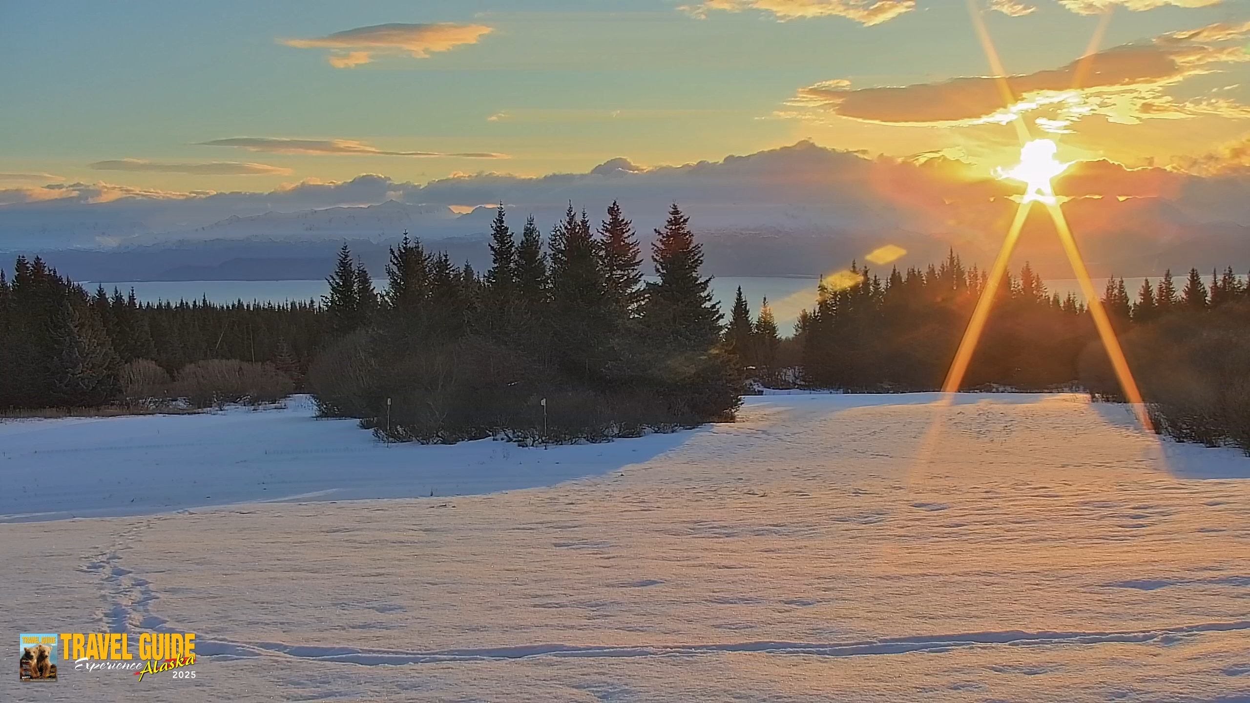 Snapshot of Inspiration Ridge - Homer Alaska Live Webcam taken Feb 15, 2026, 12:13pm AKST