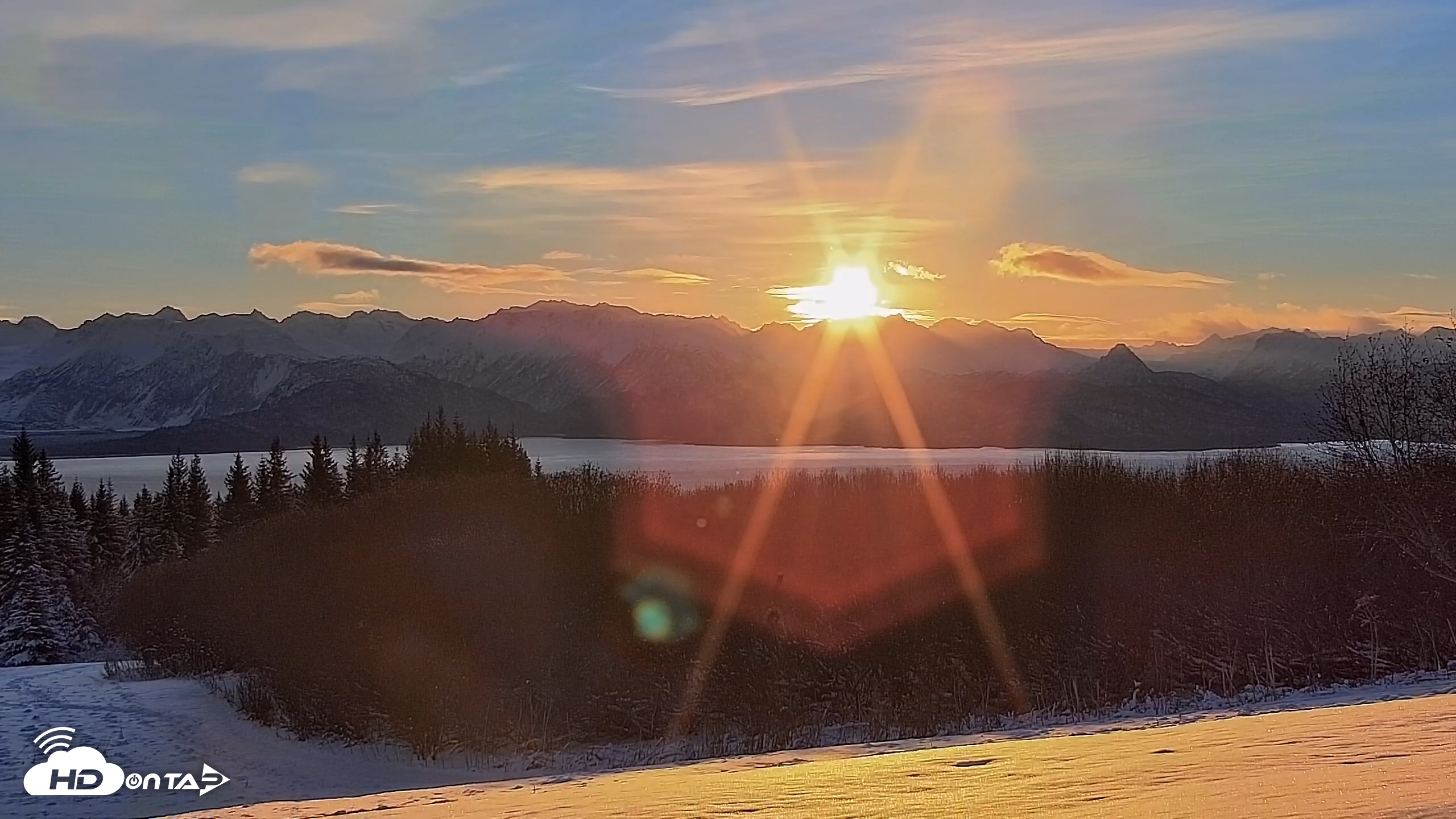 Snapshot of Inspiration Ridge - Homer Alaska Live Webcam taken Nov 24, 2025, 9:56am AKST