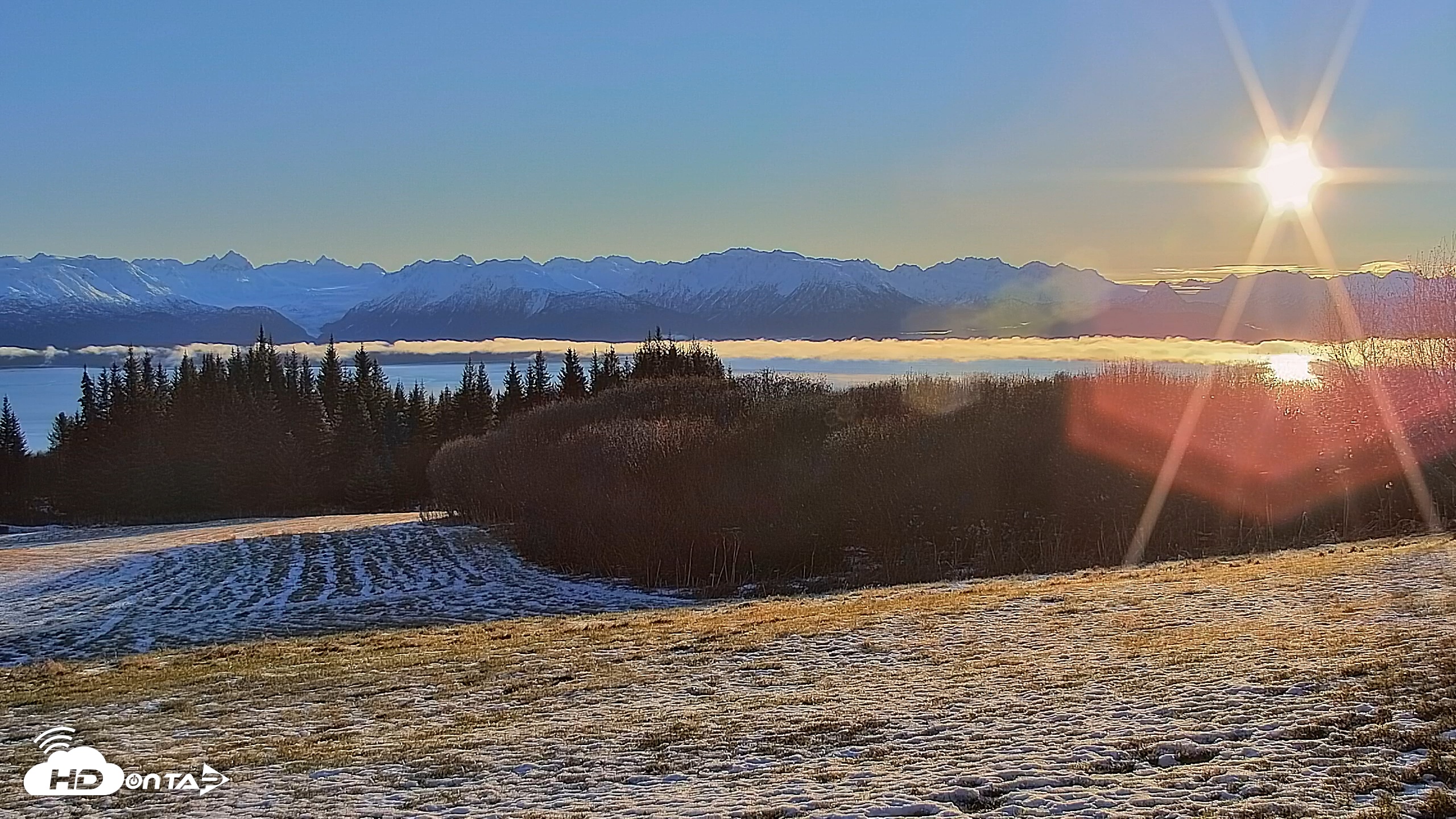 Snapshot of Inspiration Ridge - Homer Alaska Live Webcam taken Dec 1, 2025, 10:45am AKST
