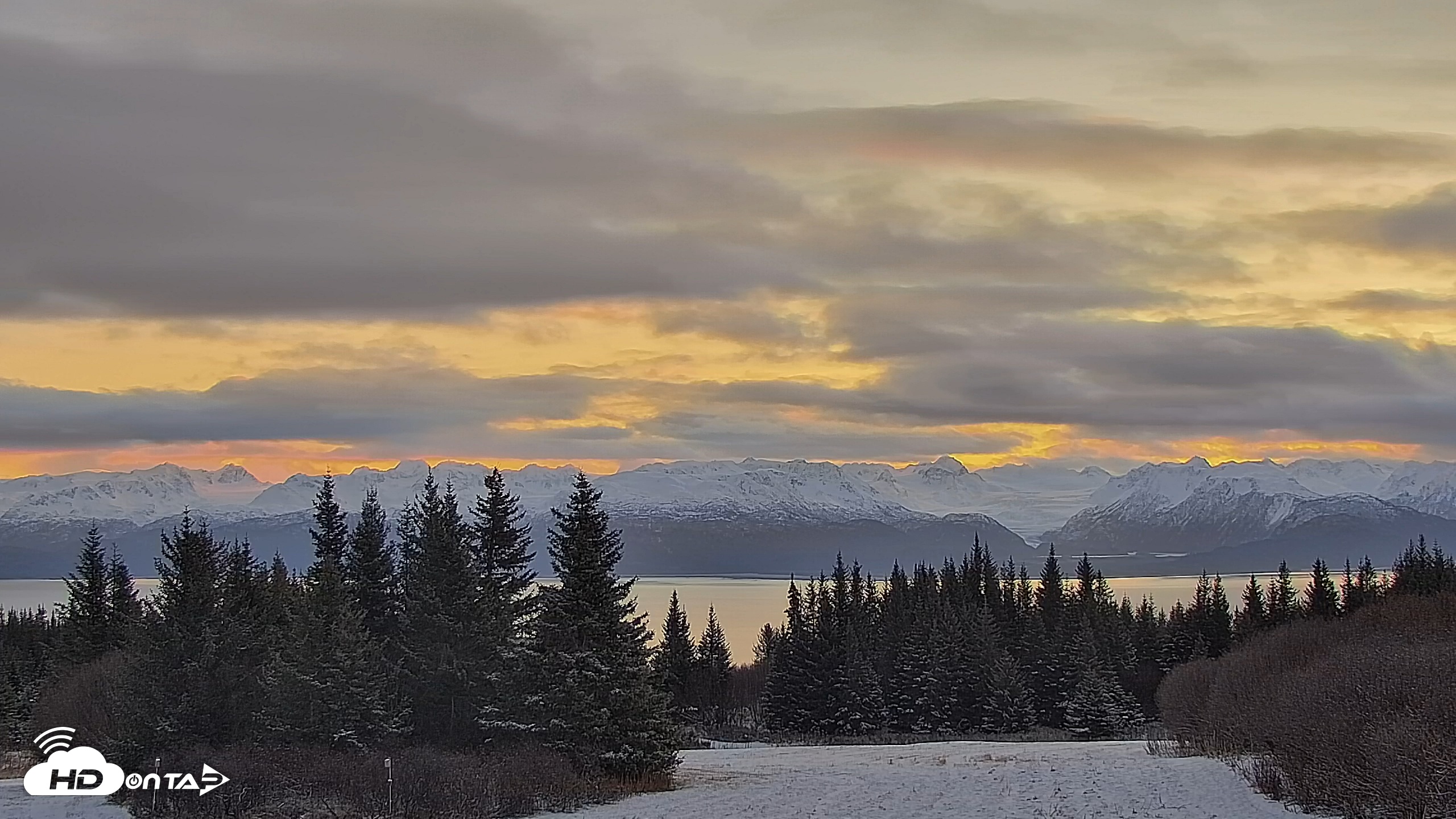 Snapshot of Inspiration Ridge - Homer Alaska Live Webcam taken Nov 18, 2025, 9:18am AKST