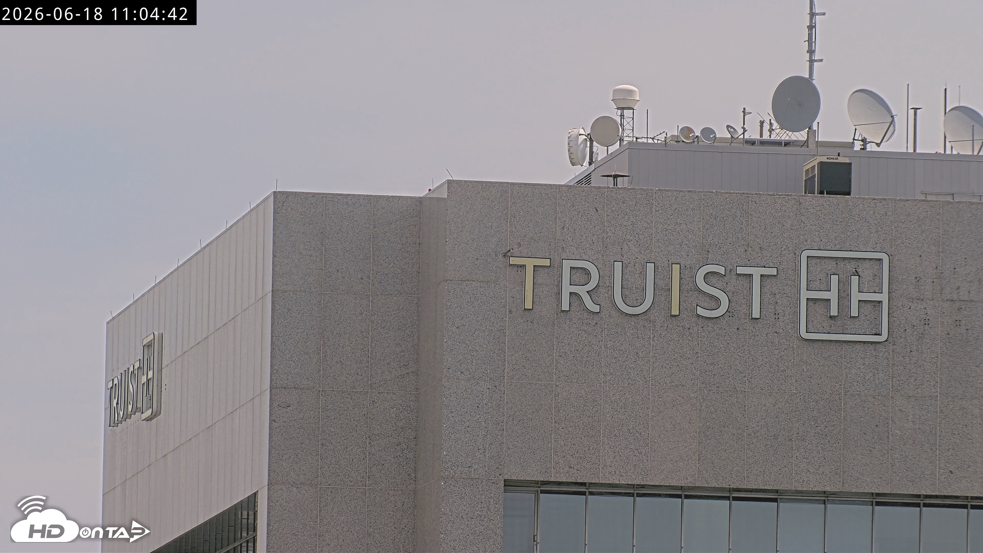 Snapshot of Richmond Virginia Peregrine Falcon Live Cam taken Jun 18, 2026, 11:06am EDT