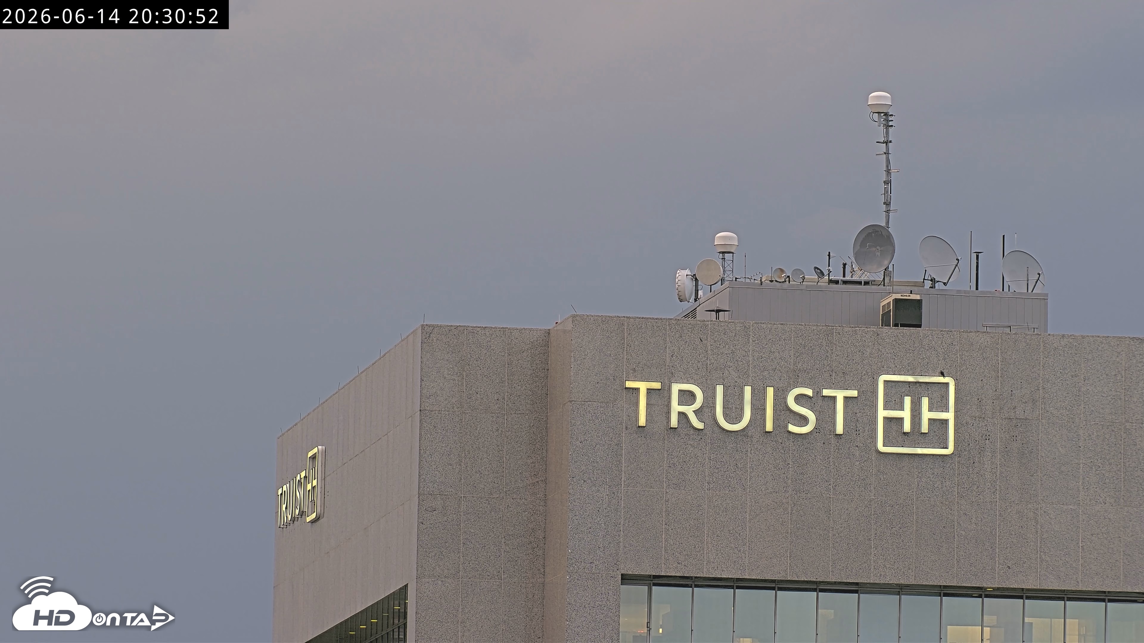 Snapshot of Richmond Virginia Peregrine Falcon Live Cam taken Jun 14, 2026, 8:33pm EDT
