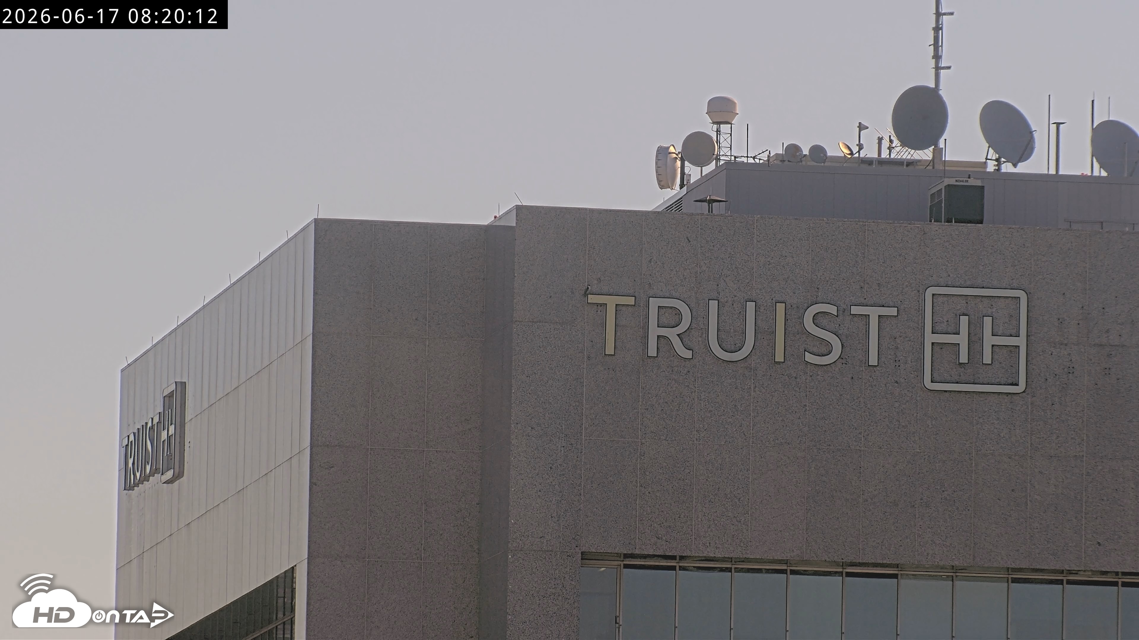 Snapshot of Richmond Virginia Peregrine Falcon Live Cam taken Jun 17, 2026, 8:22am EDT