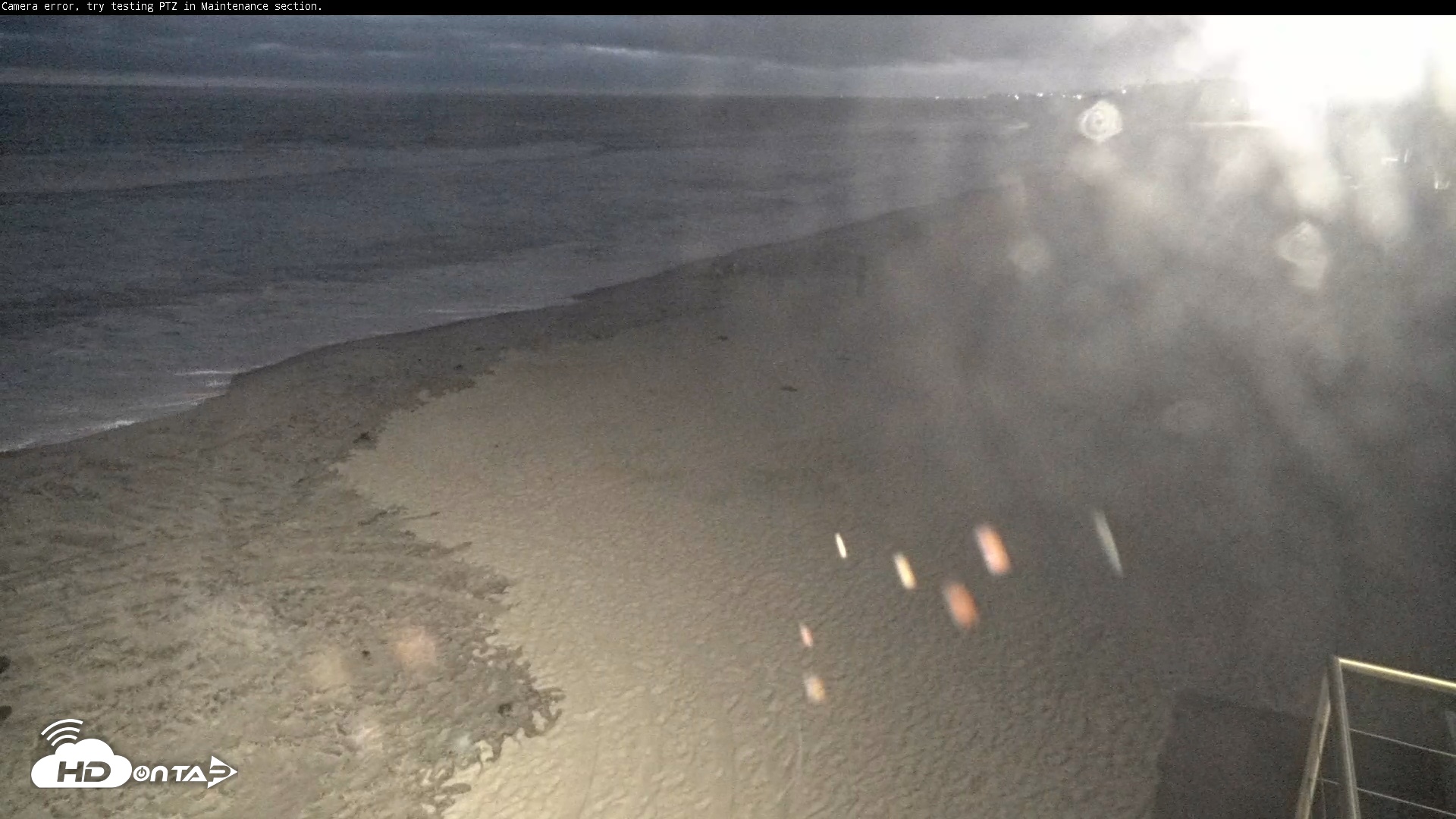 Snapshot of Del Mar Beach South Roaming Live Webcam taken May 30, 2026, 8:29pm PDT