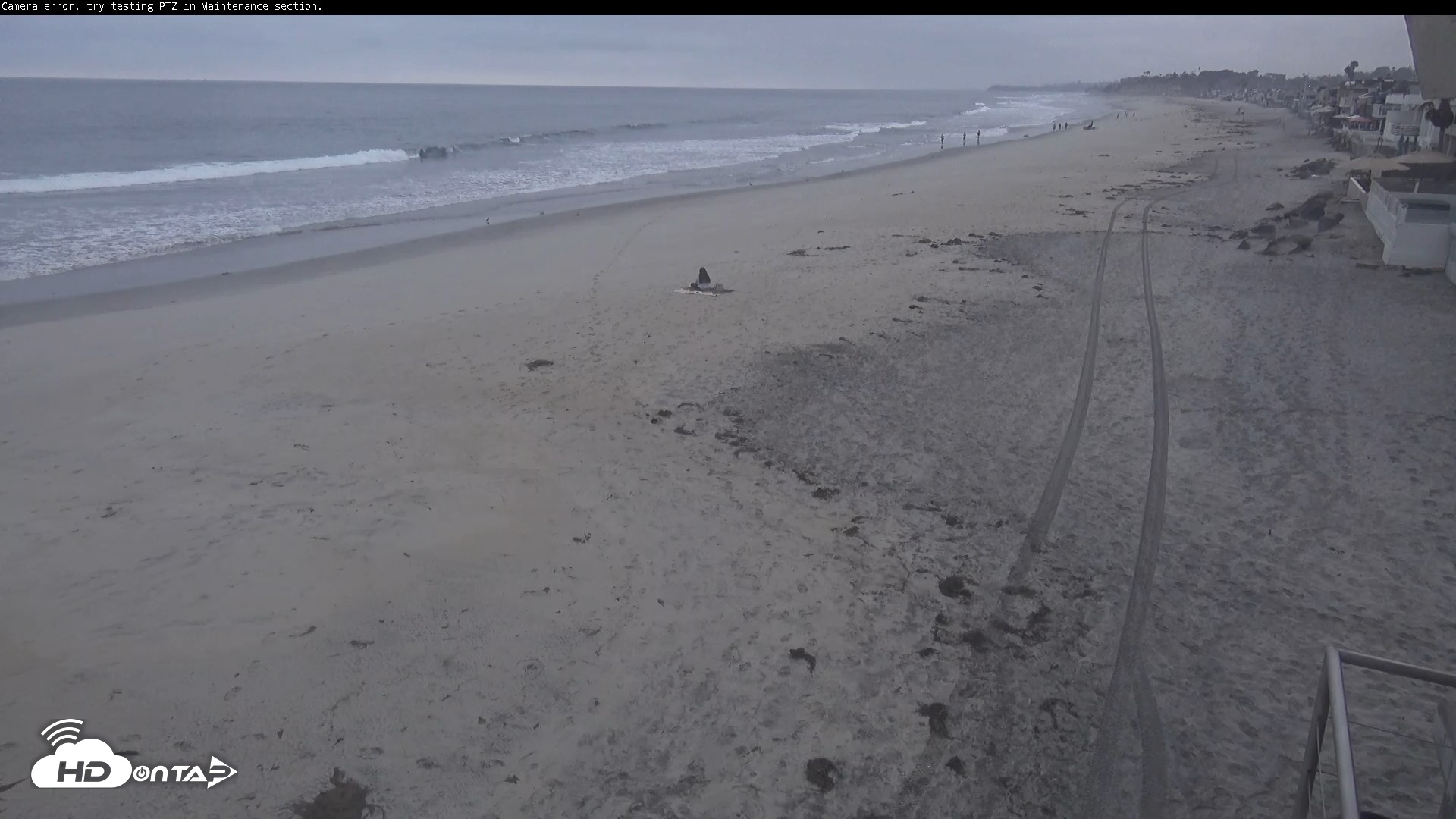 Snapshot of Del Mar Beach South Roaming Live Webcam taken Jul 13, 2026, 7:06am PDT