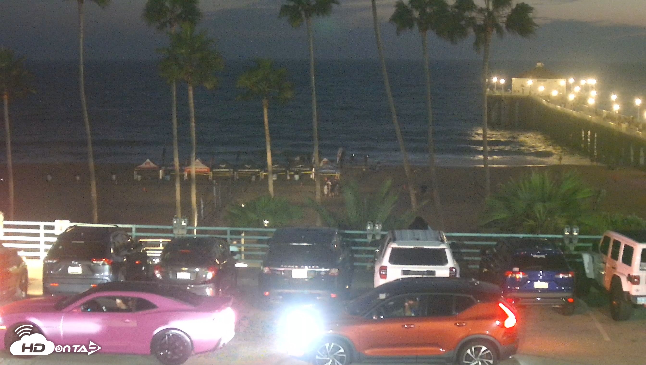 Snapshot of Manhattan Beach Pier South Live Webcam taken Aug 29, 2026, 8:05pm PDT