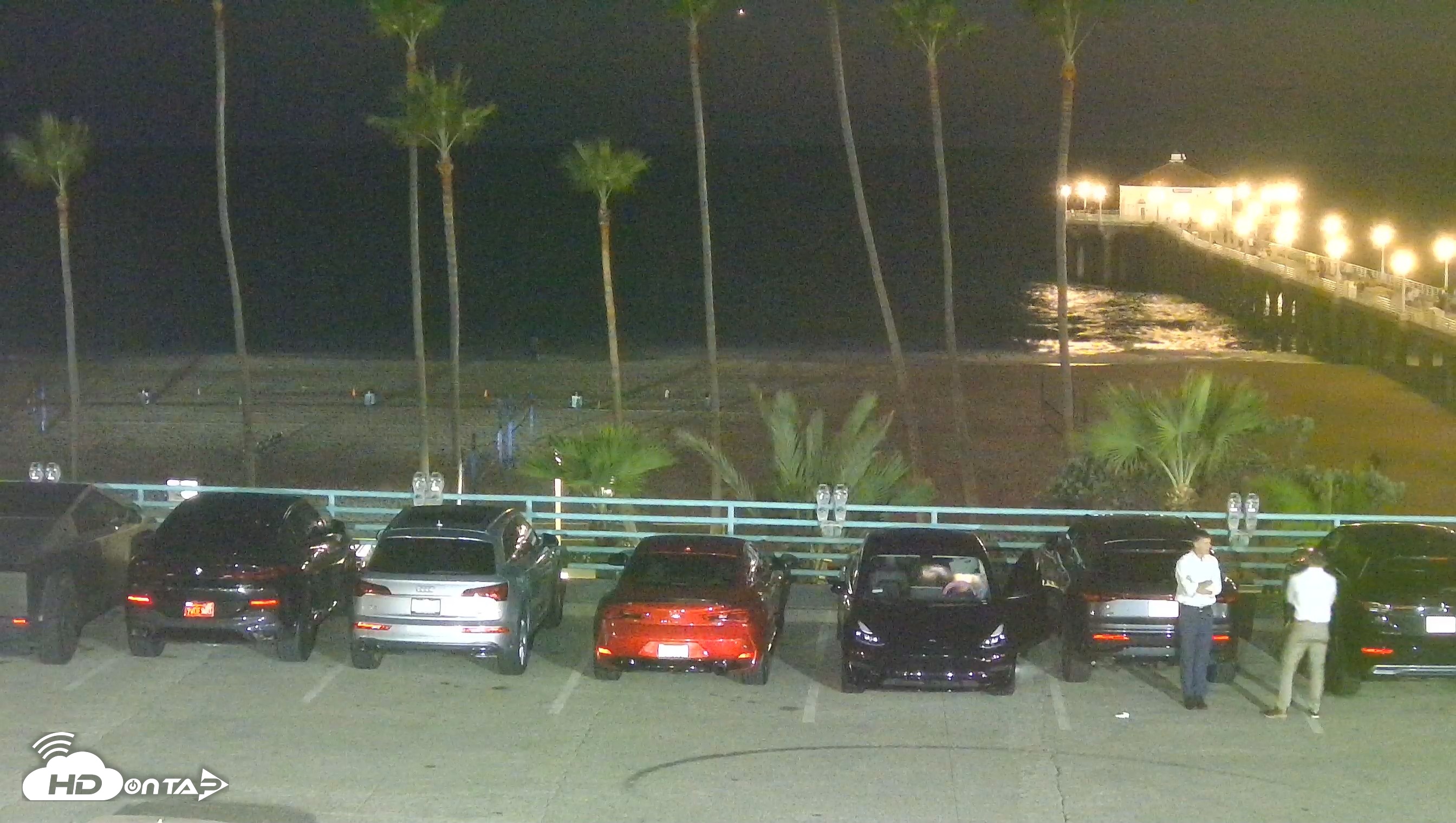 Snapshot of Manhattan Beach Pier South Live Webcam taken Sep 22, 2026, 7:46pm PDT