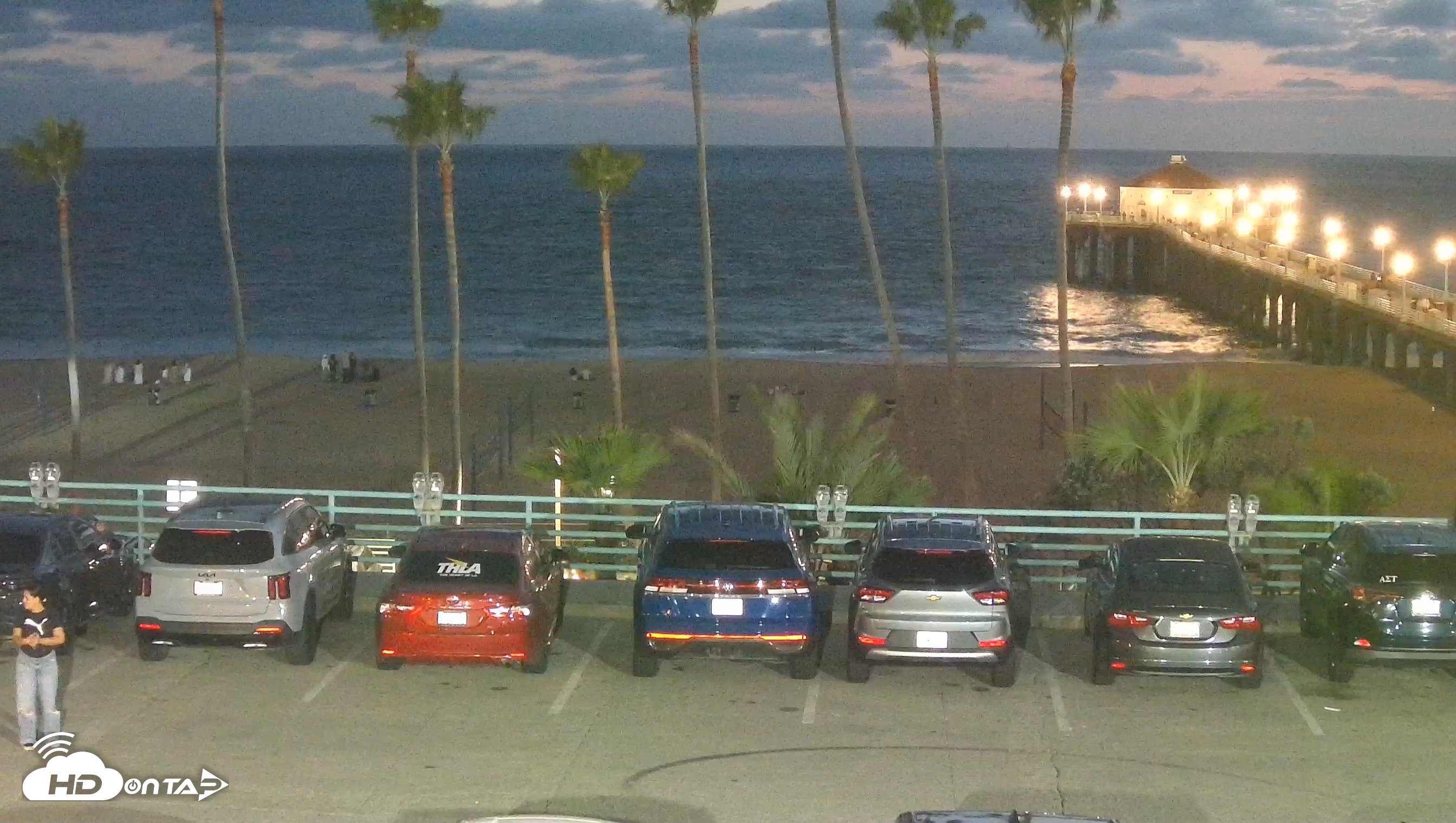 Snapshot of Manhattan Beach Pier South Live Webcam taken Sep 20, 2026, 7:30pm PDT