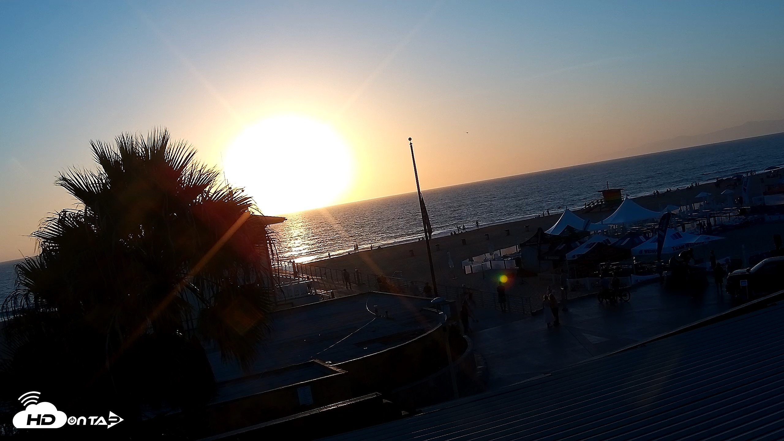 Snapshot of Hermosa Beach South Live Surf Cam taken Sep 11, 2026, 6:49pm PDT