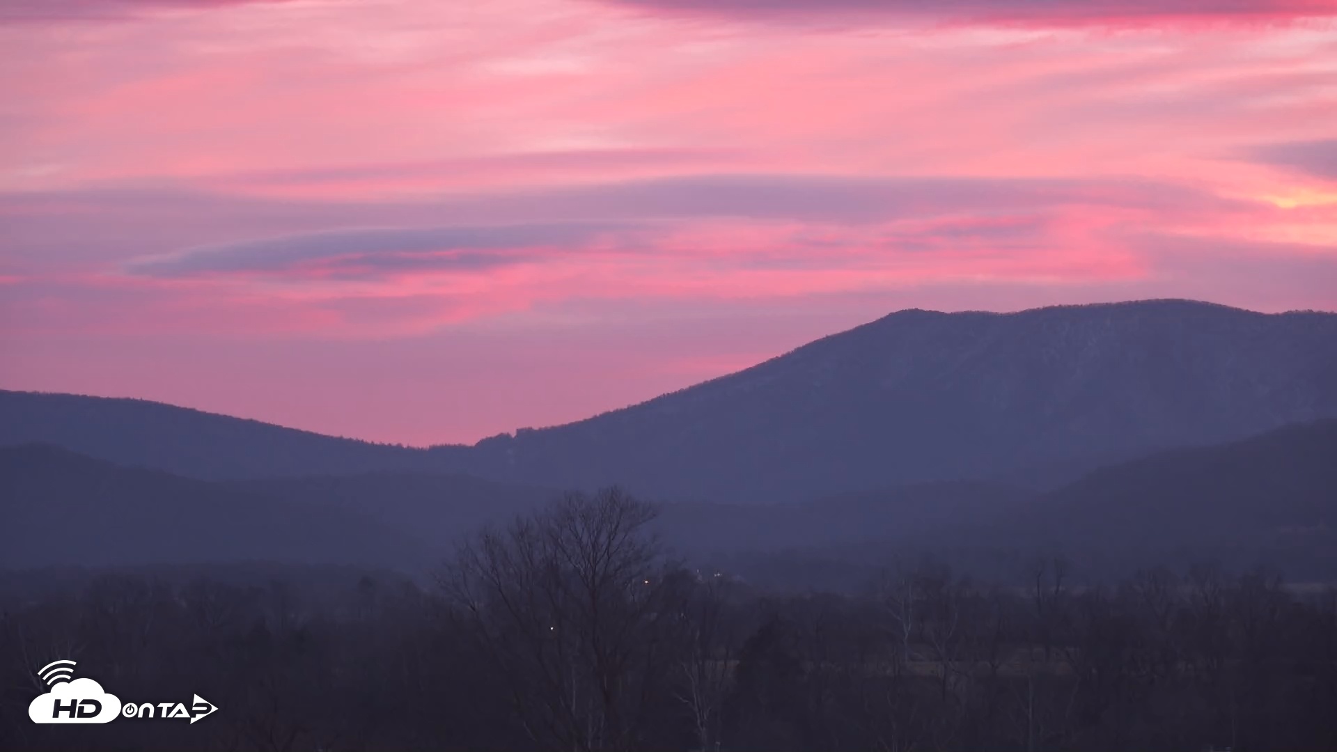 Snapshot of Shenandoah National Park Mountains Live Cam taken Dec 10, 2025, 7:42am EST