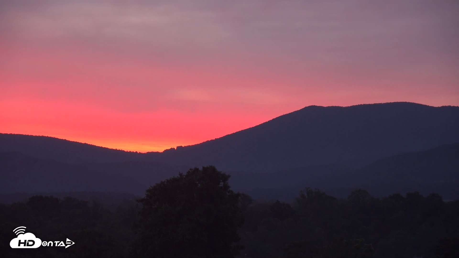 Snapshot of Shenandoah National Park Mountains Live Cam taken May 27, 2025, 6:45am EDT