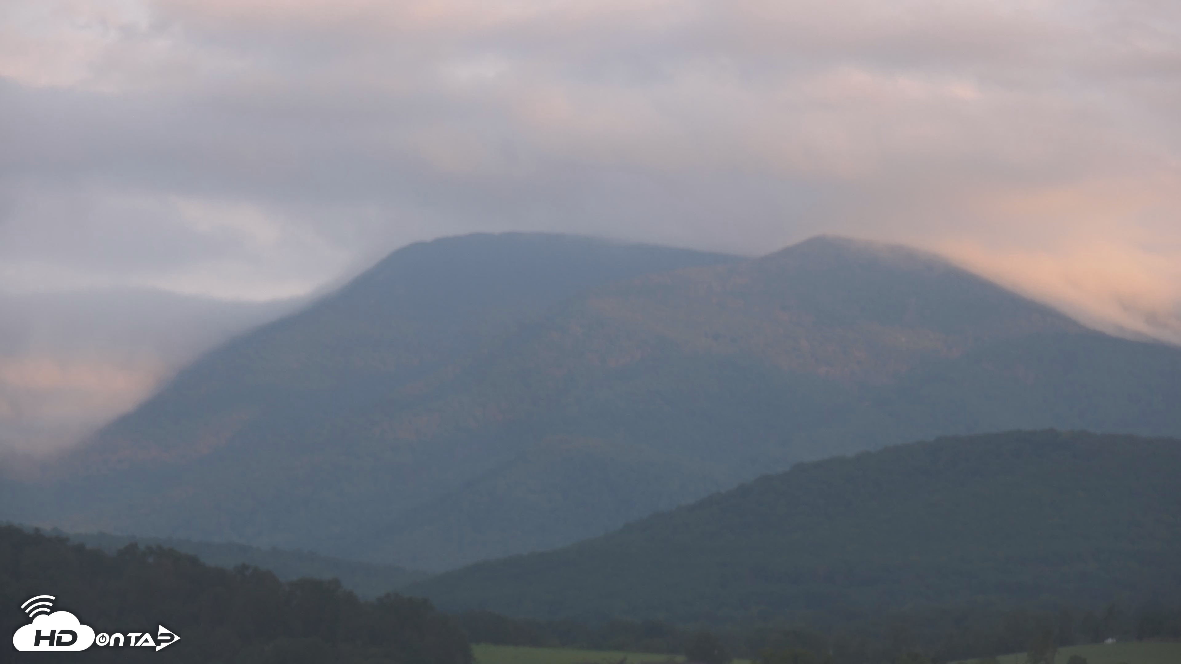 Snapshot of Shenandoah National Park Mountains Live Cam taken Jul 25, 2026, 7:44pm EDT