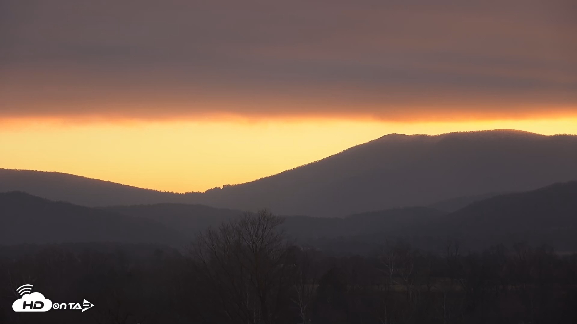 Snapshot of Shenandoah National Park Mountains Live Cam taken Dec 3, 2025, 7:25am EST