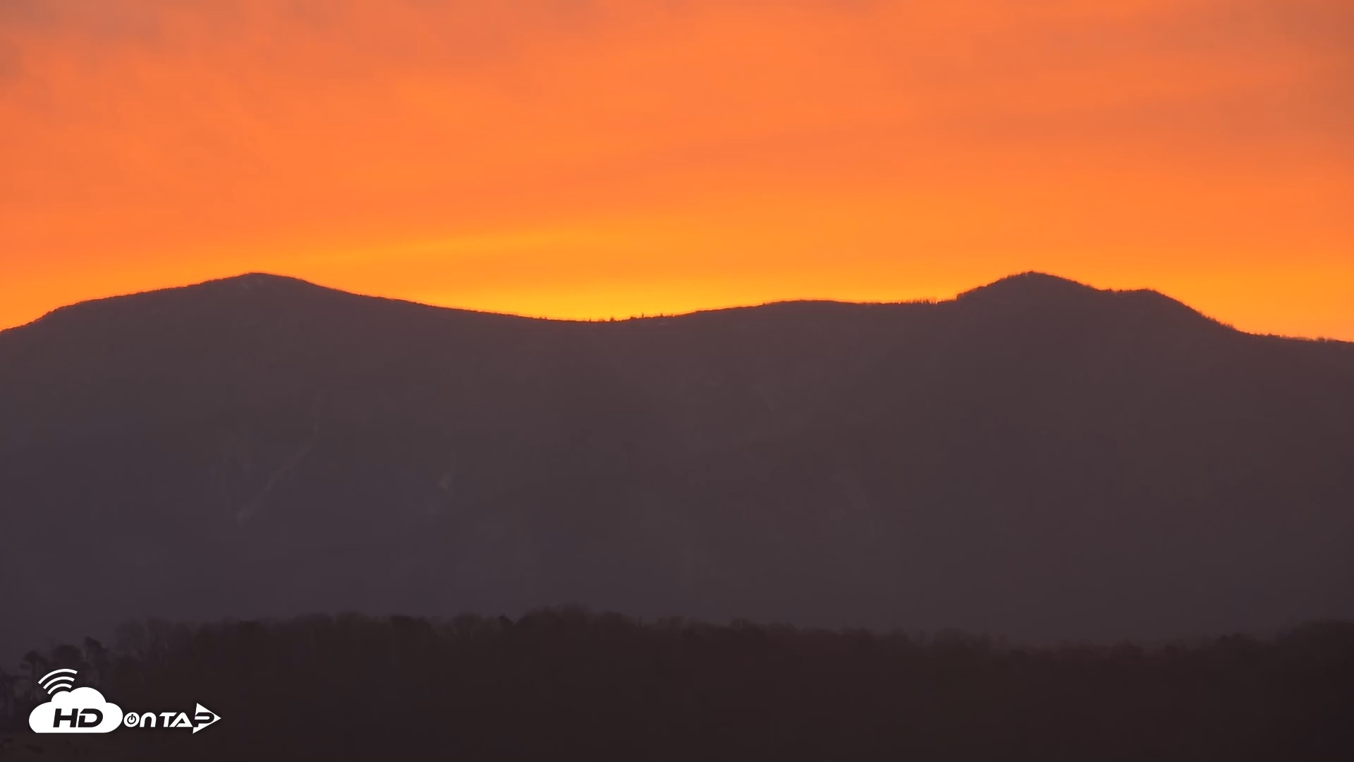 Snapshot of Shenandoah National Park Mountains Live Cam taken Dec 7, 2025, 8:23am EST