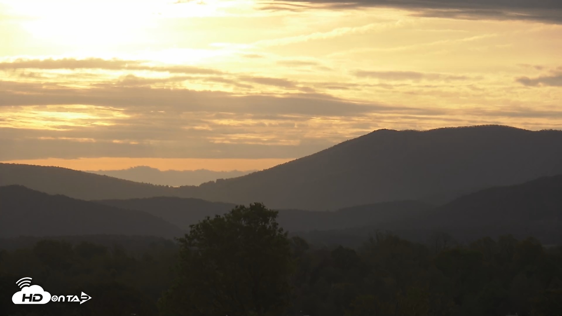 Snapshot of Shenandoah National Park Mountains Live Cam taken May 3, 2025, 7:08am EDT