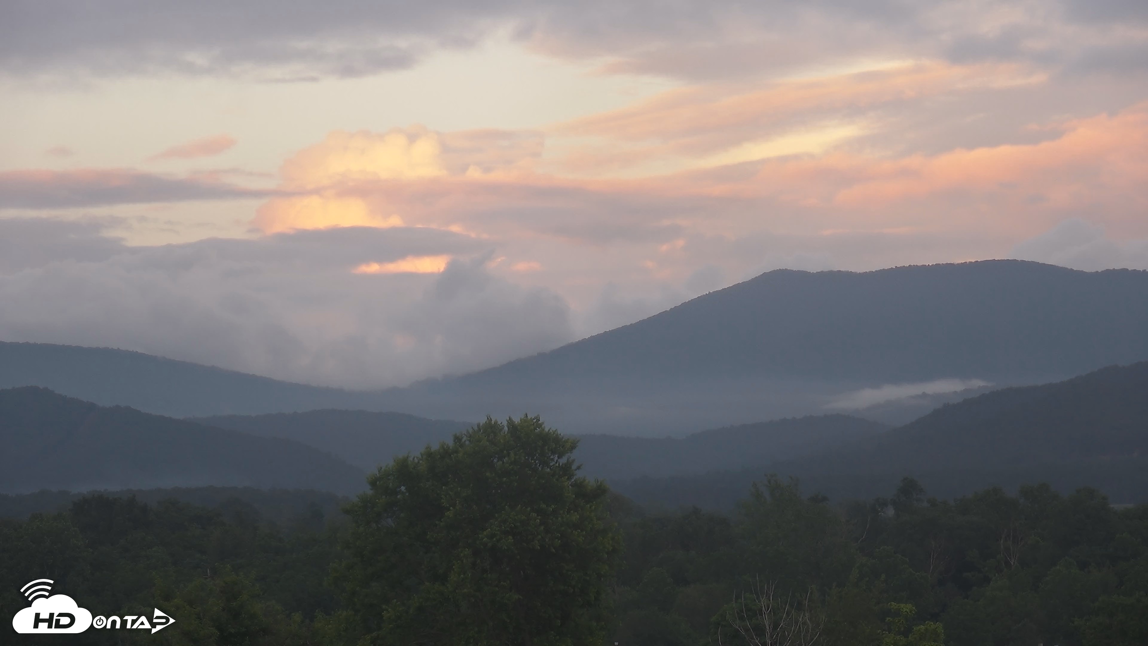Snapshot of Shenandoah National Park Mountains Live Cam taken Jun 27, 2026, 8:31pm EDT