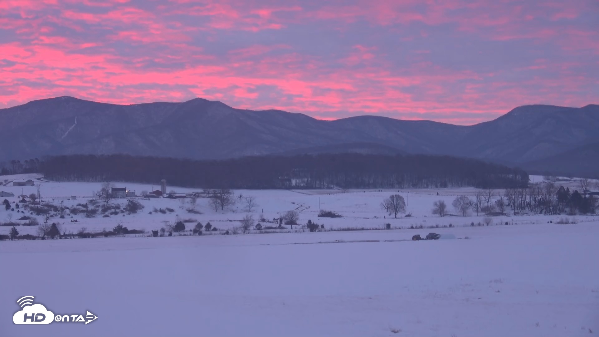 Snapshot of Shenandoah National Park Mountains Live Cam taken Feb 6, 2026, 7:27am EST