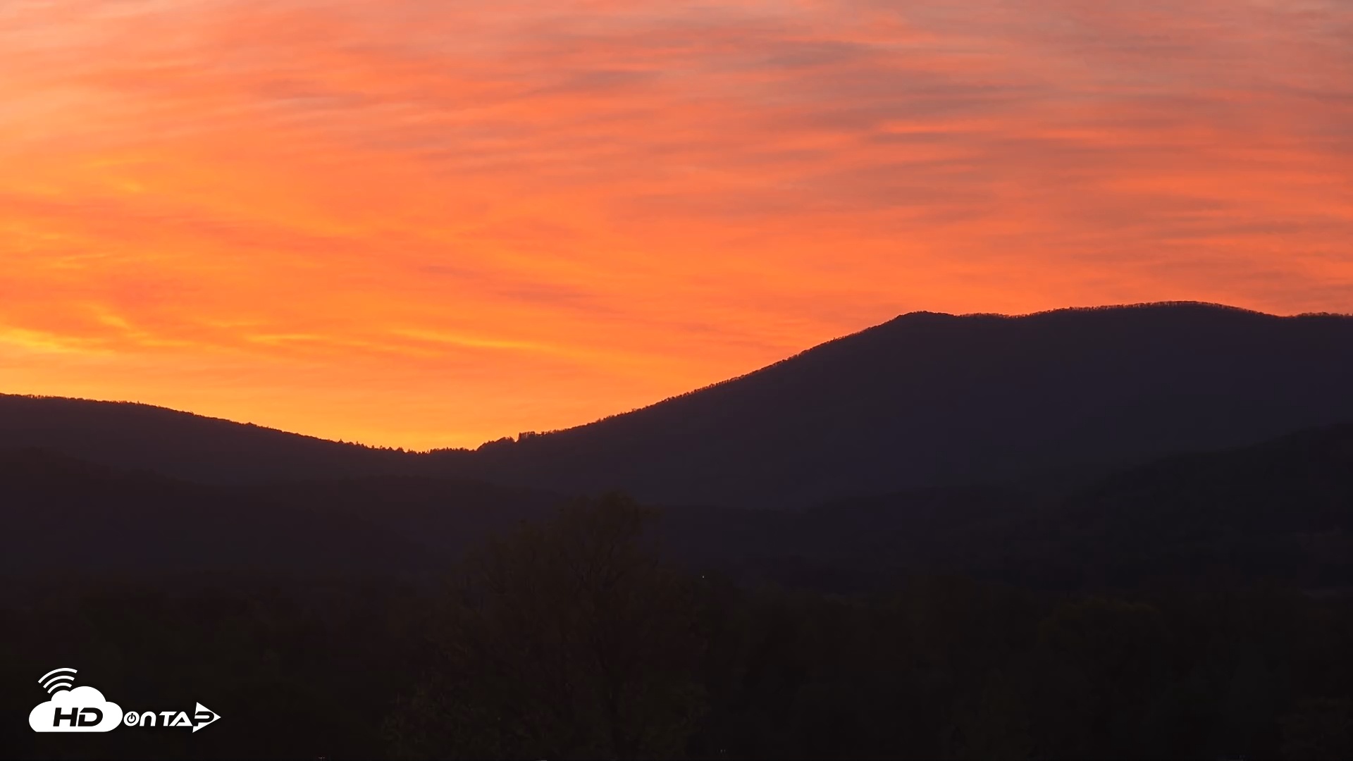 Snapshot of Shenandoah National Park Mountains Live Cam taken Apr 27, 2025, 6:57am EDT