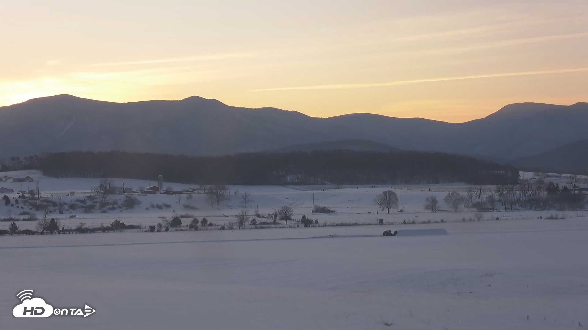 Snapshot of Shenandoah National Park Mountains Live Cam taken Jan 28, 2026, 7:50am EST