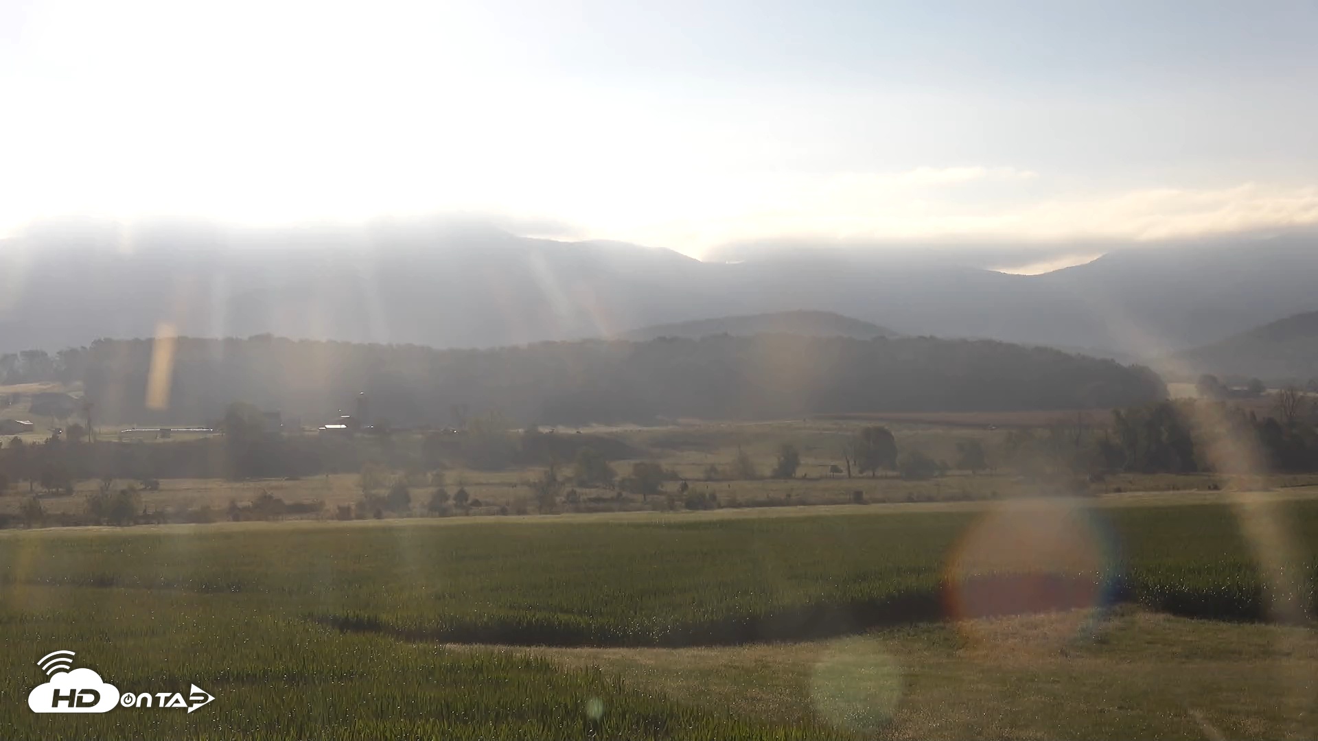 Snapshot of Shenandoah National Park Mountains Live Cam taken Oct 15, 2025, 9:12am EDT