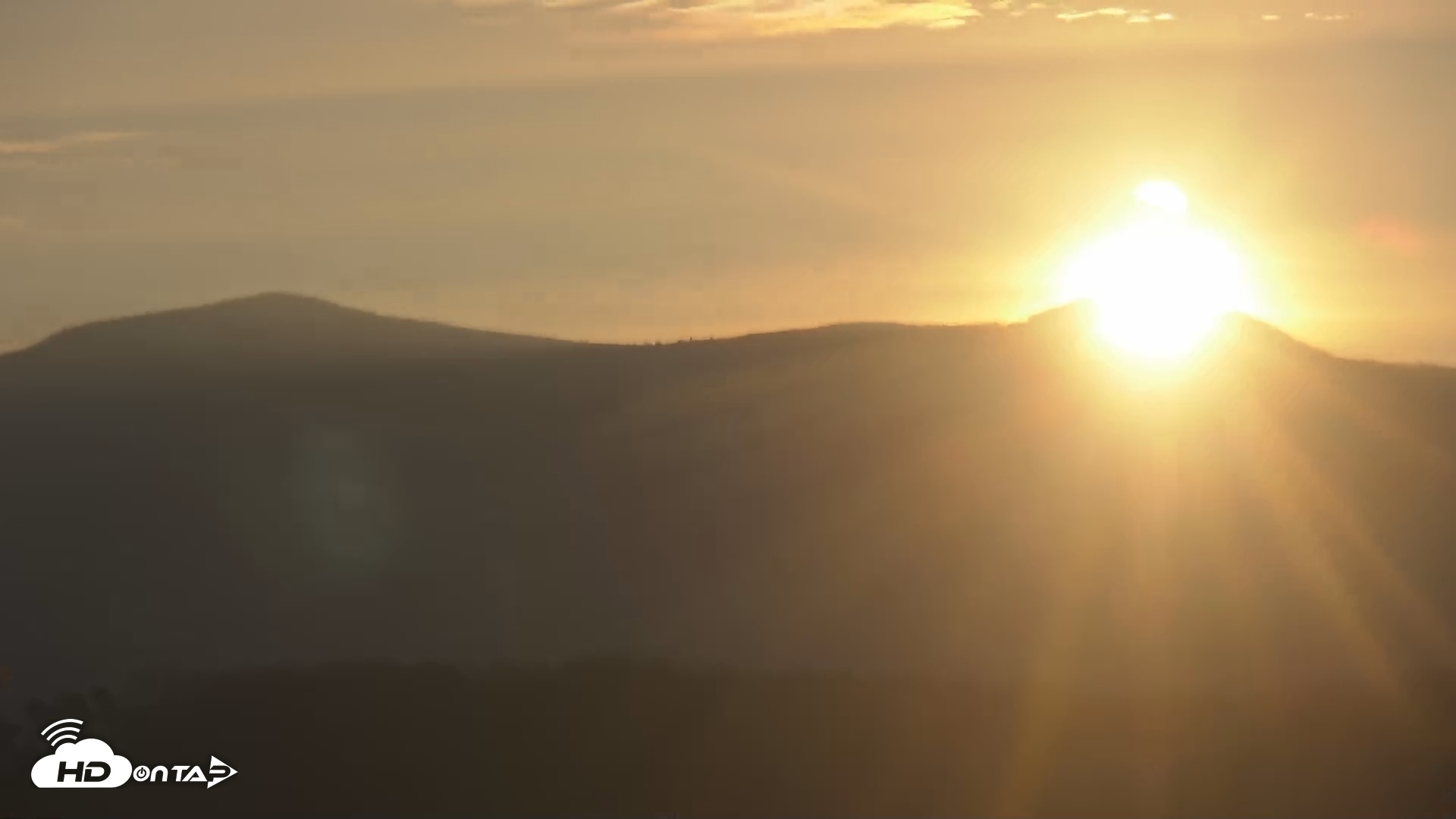 Snapshot of Shenandoah National Park Mountains Live Cam taken Dec 7, 2025, 8:29am EST