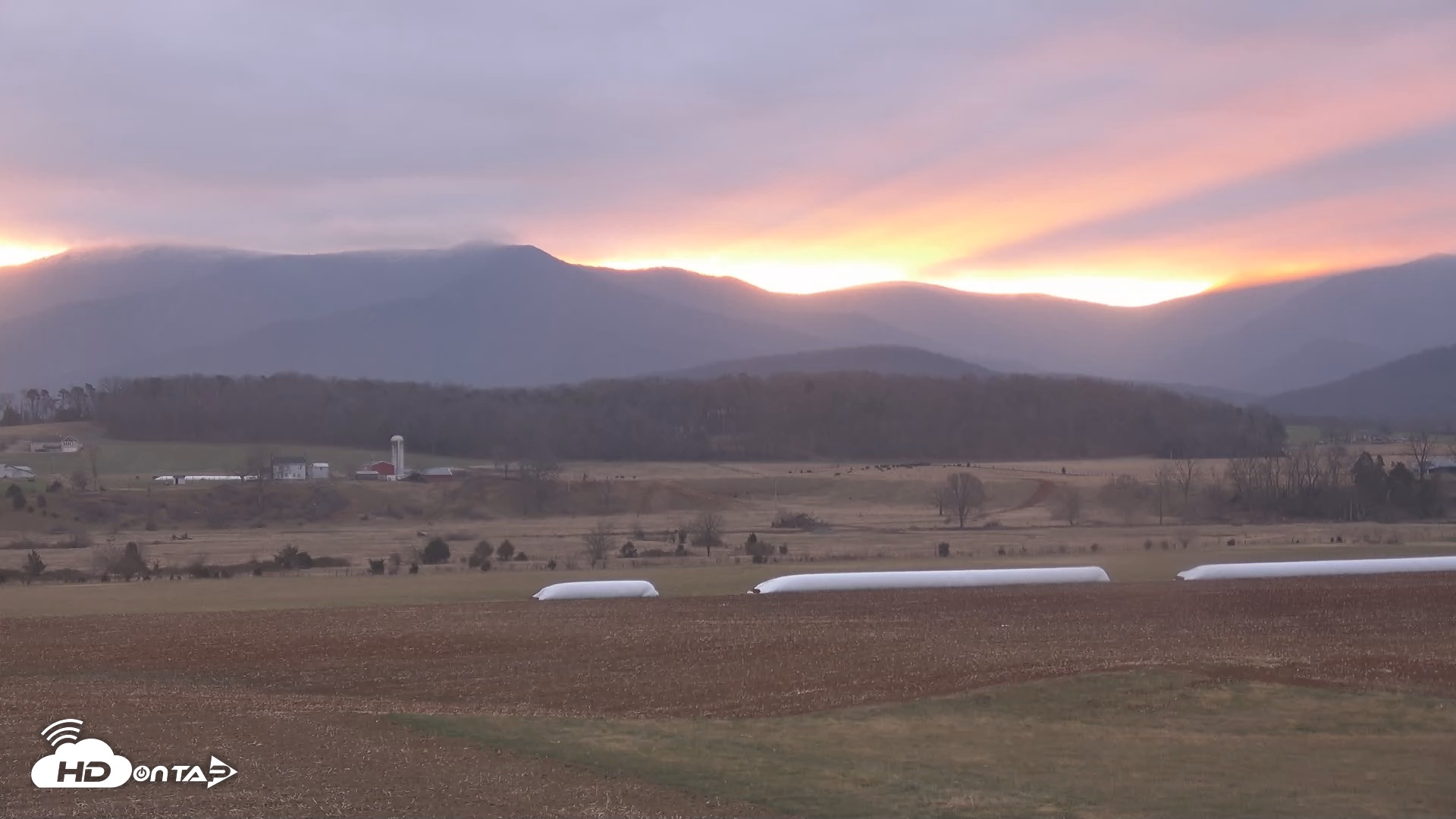Snapshot of Shenandoah National Park Mountains Live Cam taken Dec 3, 2025, 7:22am EST