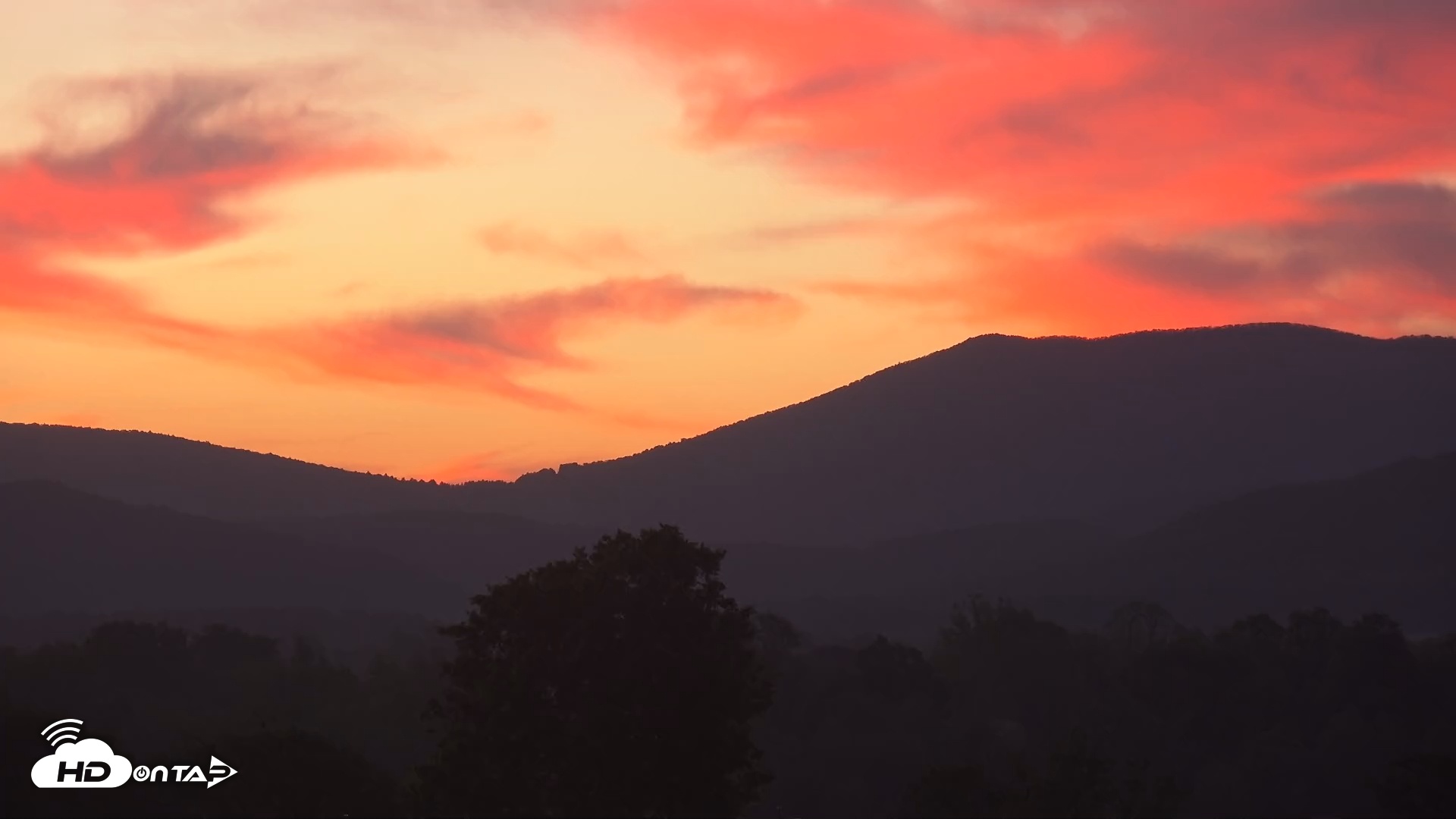Snapshot of Shenandoah National Park Mountains Live Cam taken May 12, 2025, 6:45am EDT