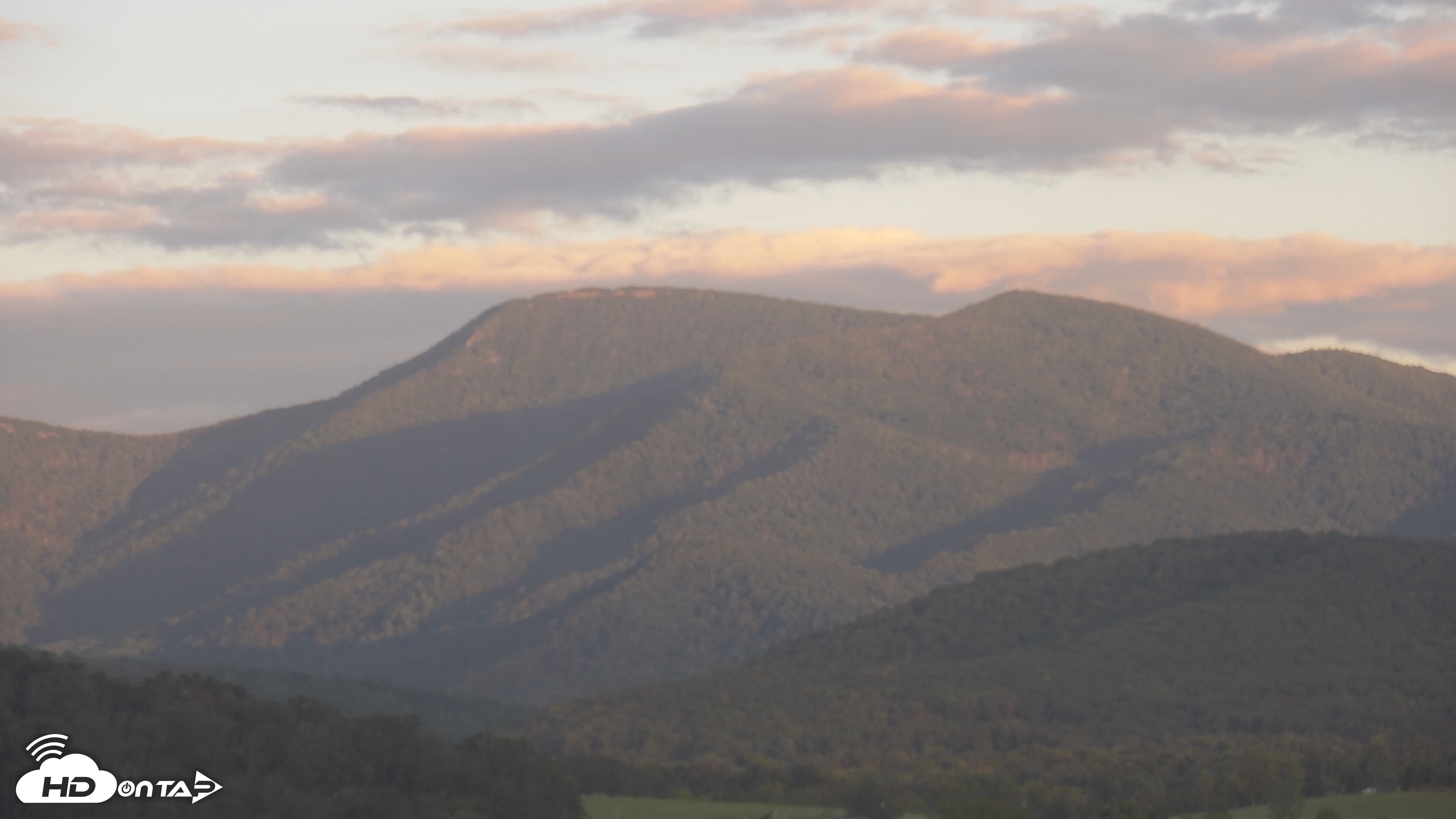 Snapshot of Shenandoah National Park Mountains Live Cam taken Jul 30, 2026, 8:08pm EDT