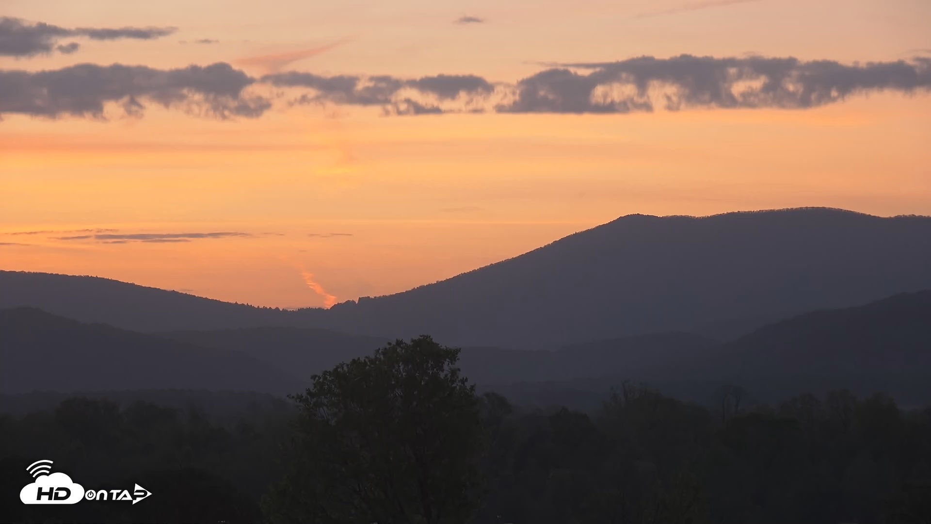 Snapshot of Shenandoah National Park Mountains Live Cam taken May 2, 2025, 6:22am EDT