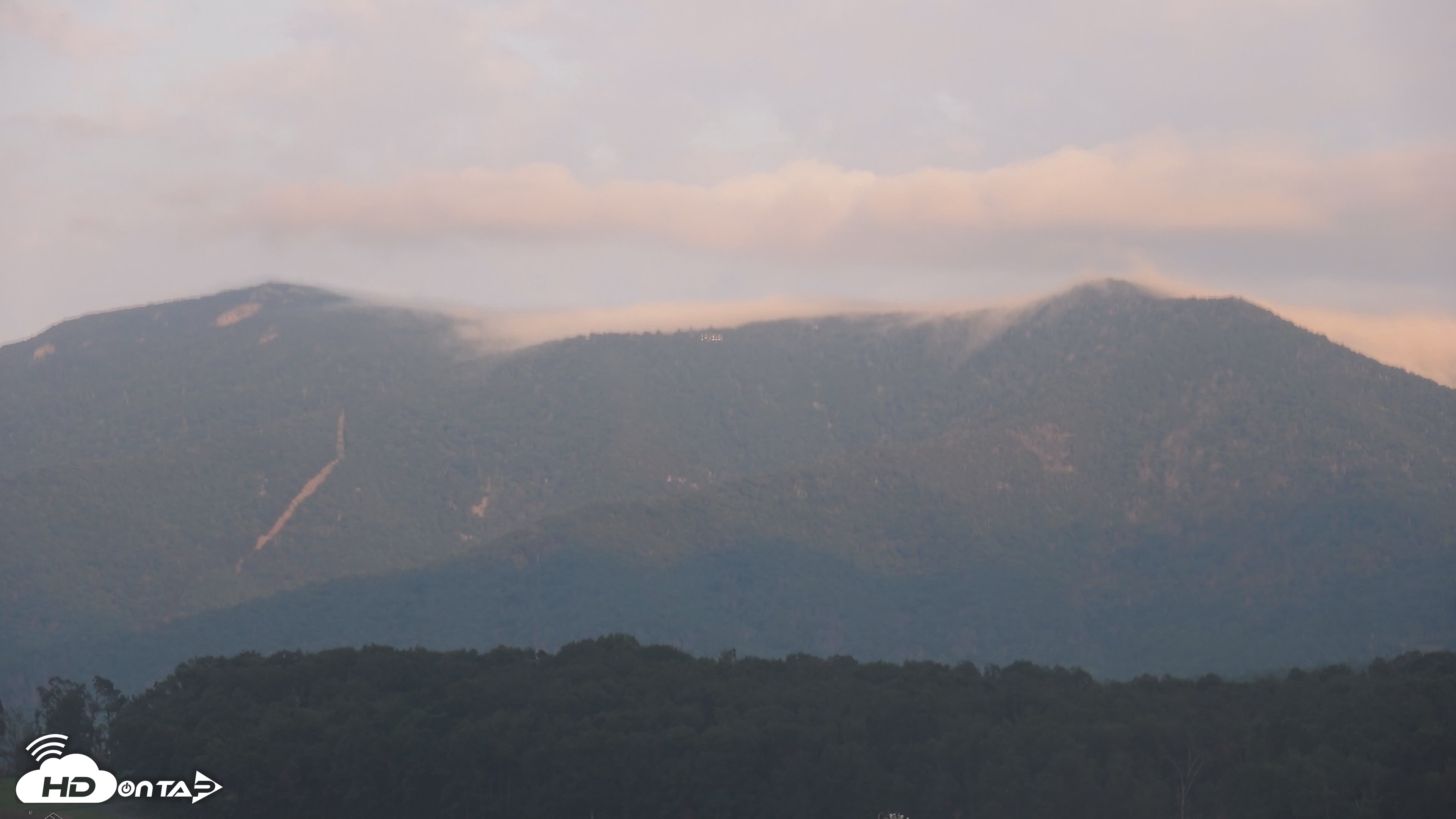 Snapshot of Shenandoah National Park Mountains Live Cam taken Jul 25, 2026, 7:44pm EDT