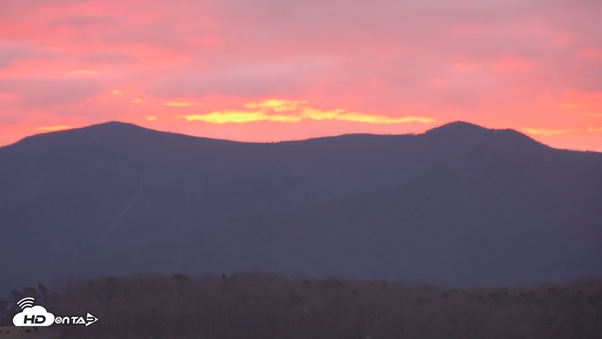 Snapshot of Shenandoah National Park Mountains Live Cam taken Dec 1, 2025, 7:42am EST