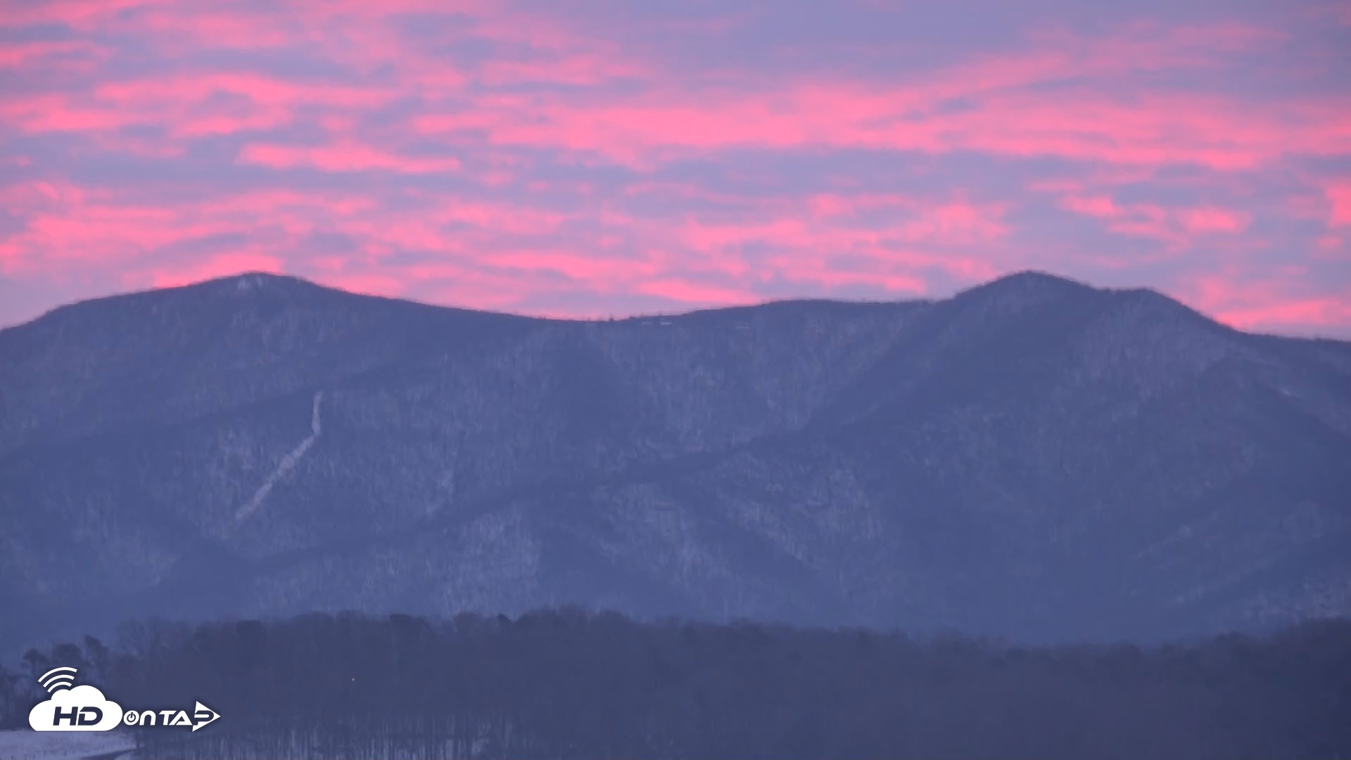 Snapshot of Shenandoah National Park Mountains Live Cam taken Feb 6, 2026, 7:26am EST