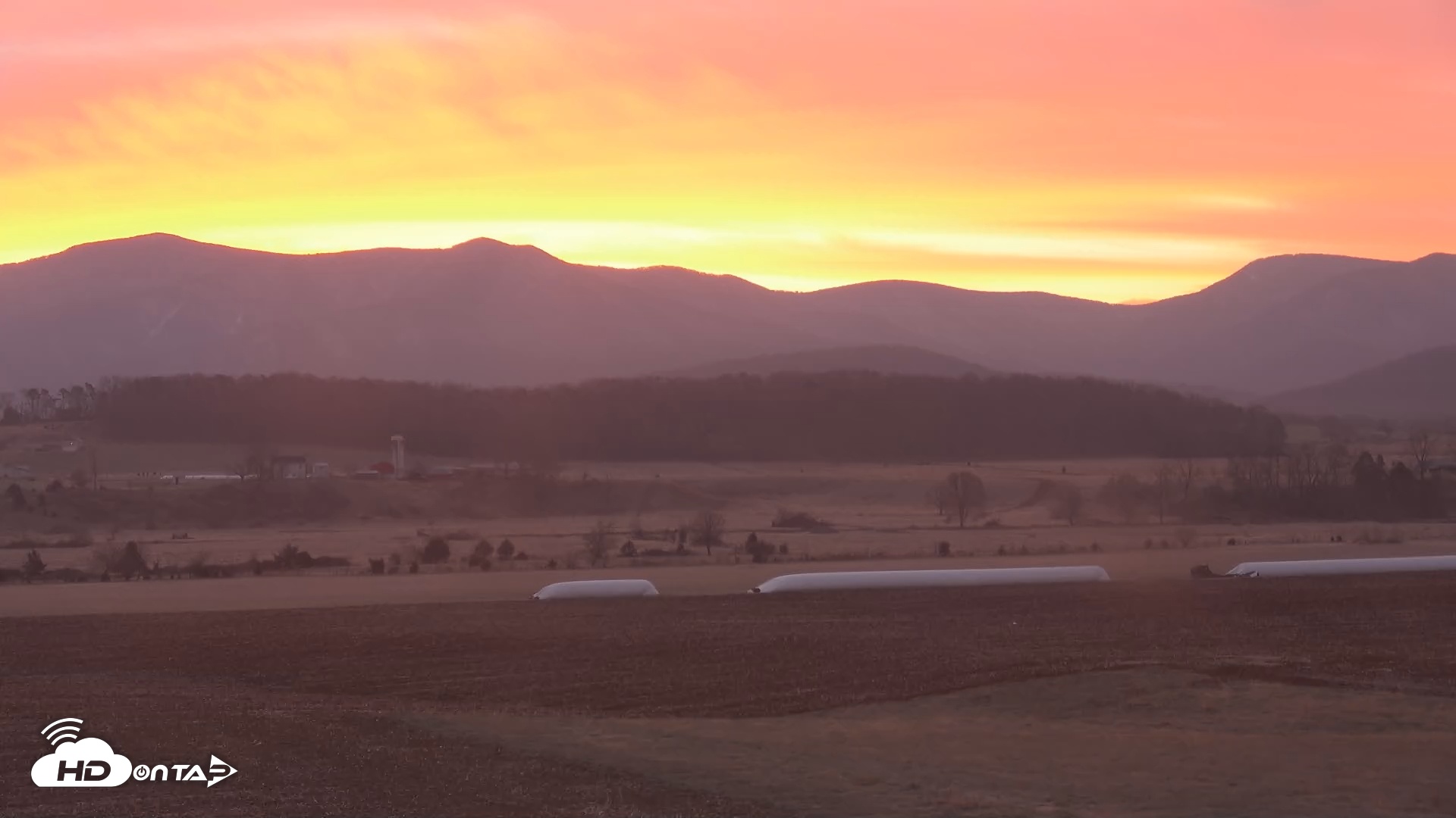 Snapshot of Shenandoah National Park Mountains Live Cam taken Dec 7, 2025, 8:23am EST