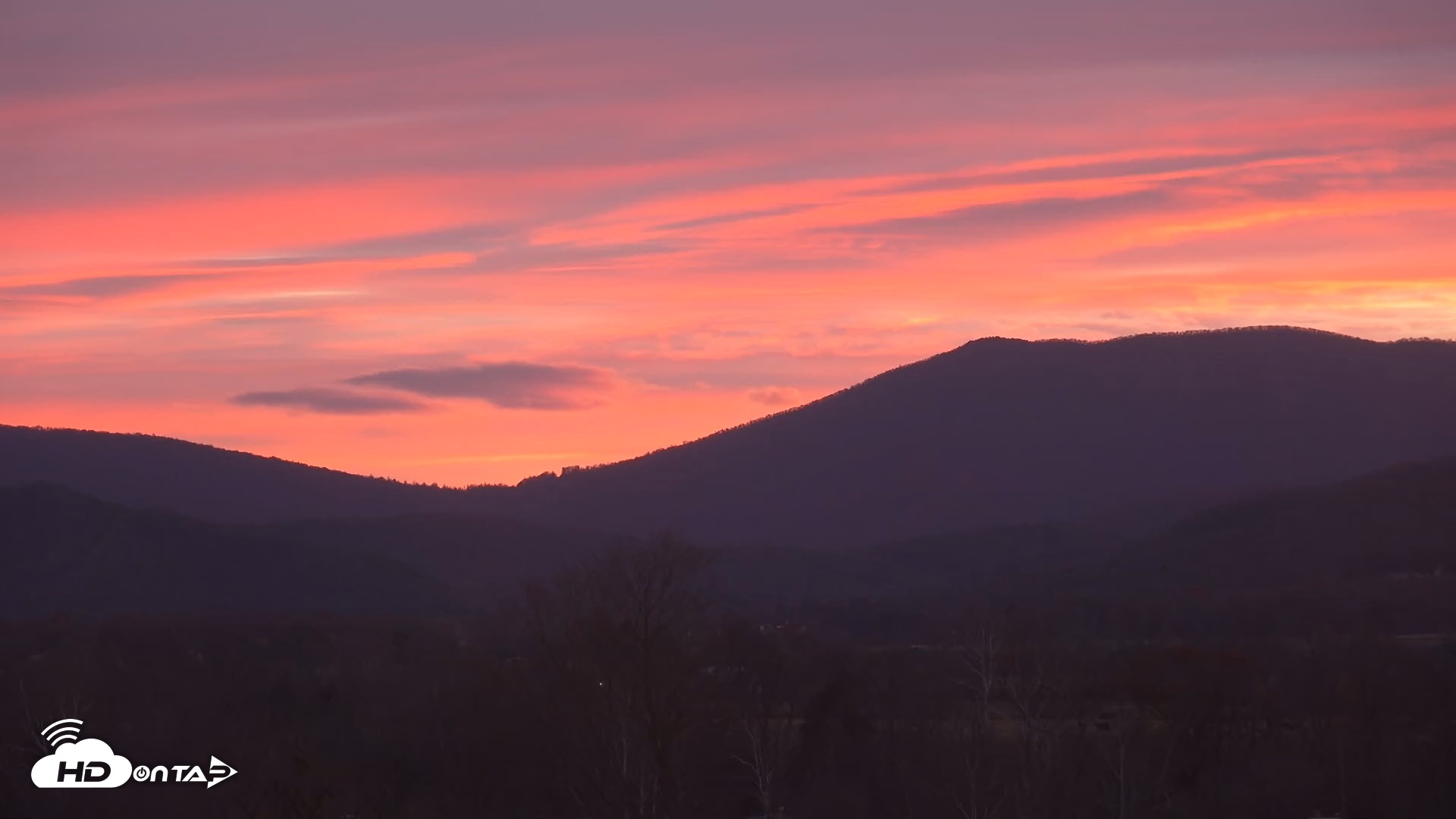 Snapshot of Shenandoah National Park Mountains Live Cam taken Nov 11, 2025, 6:53am EST