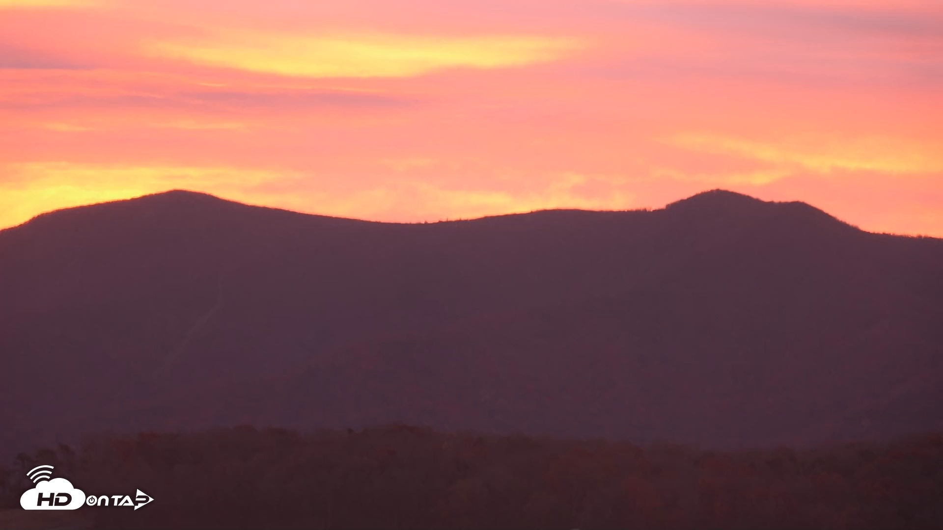 Snapshot of Shenandoah National Park Mountains Live Cam taken Nov 11, 2025, 6:55am EST
