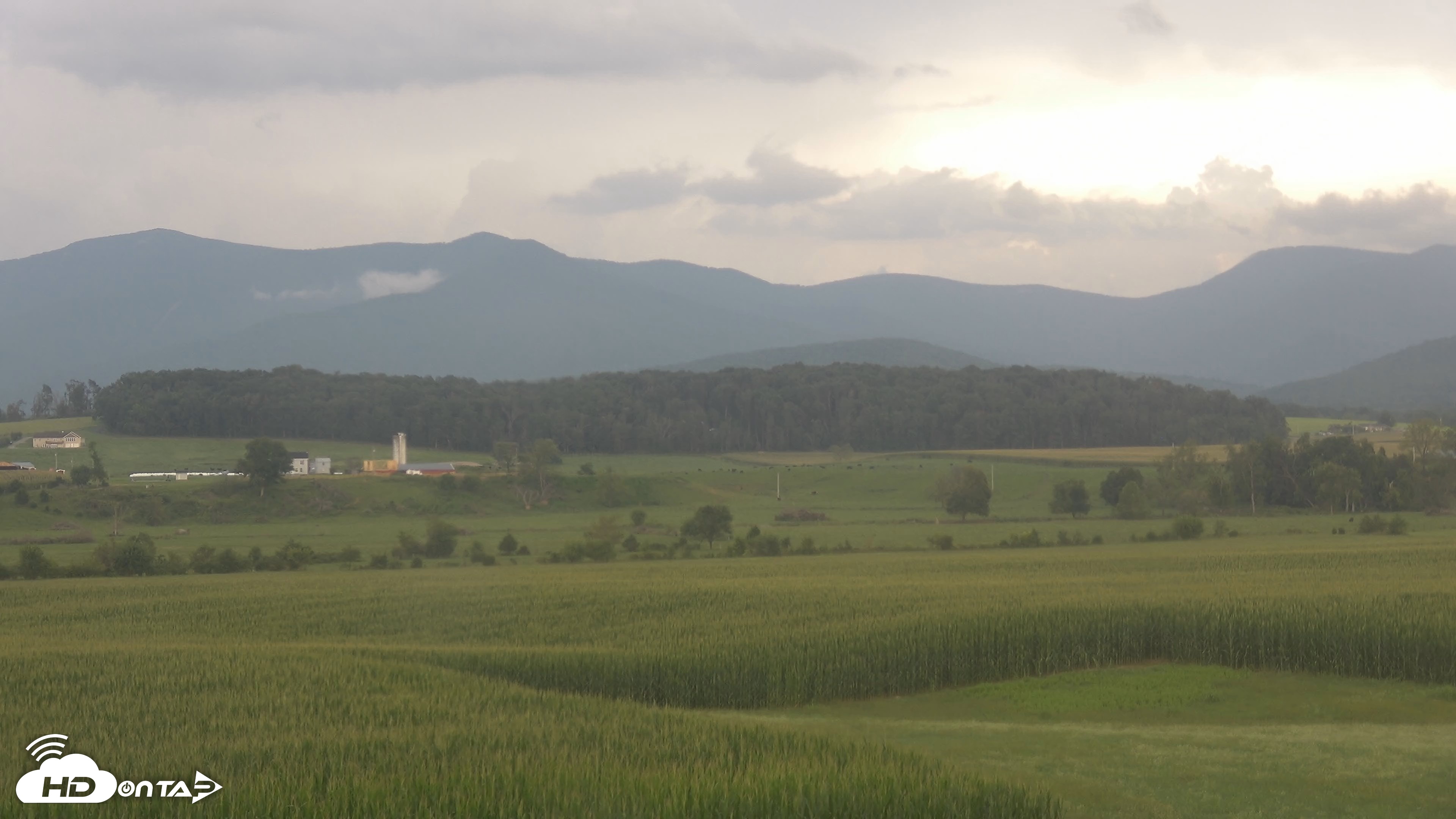 Snapshot of Shenandoah National Park Mountains Live Cam taken Aug 27, 2026, 6:37pm EDT